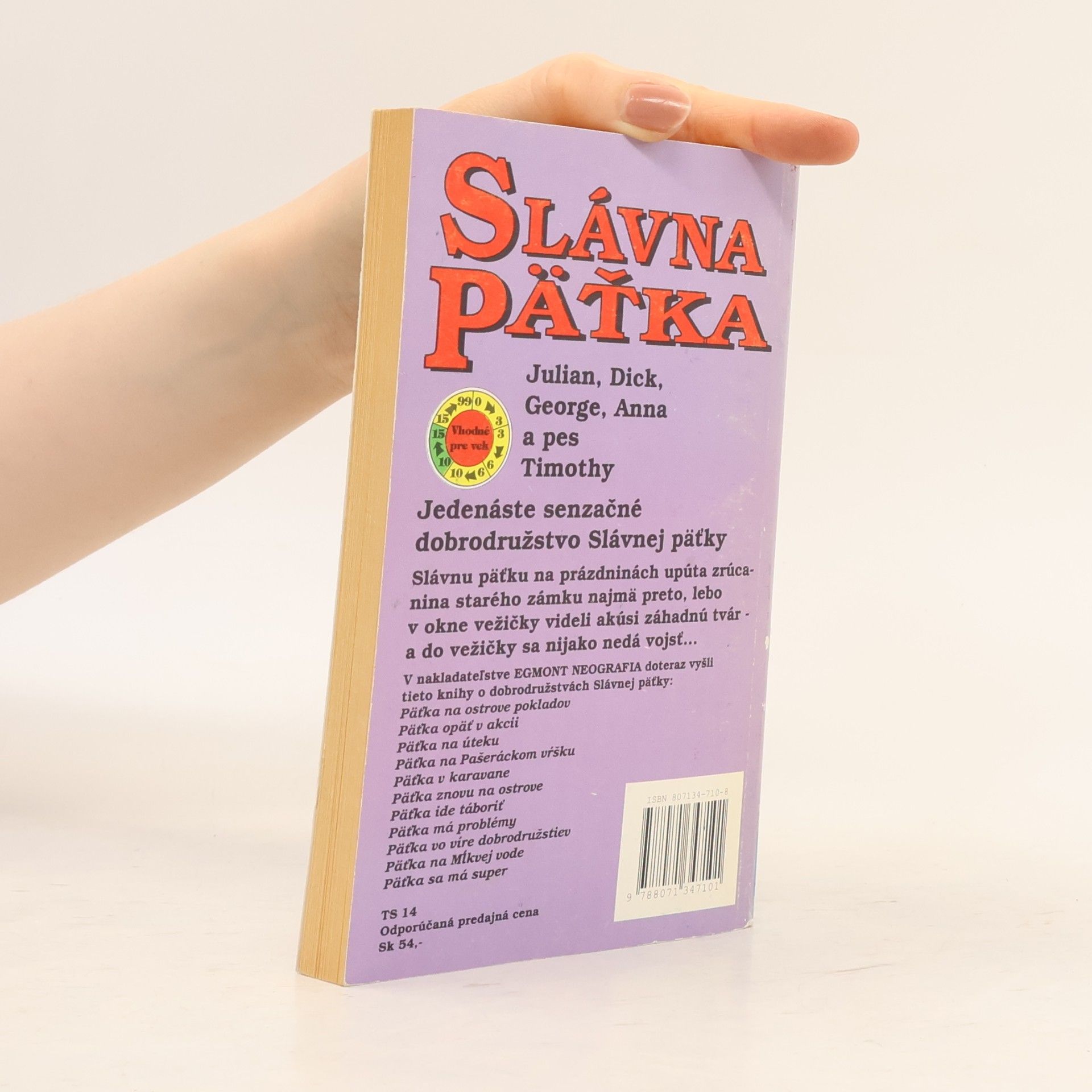 Enid Blyton Päťka sa má super