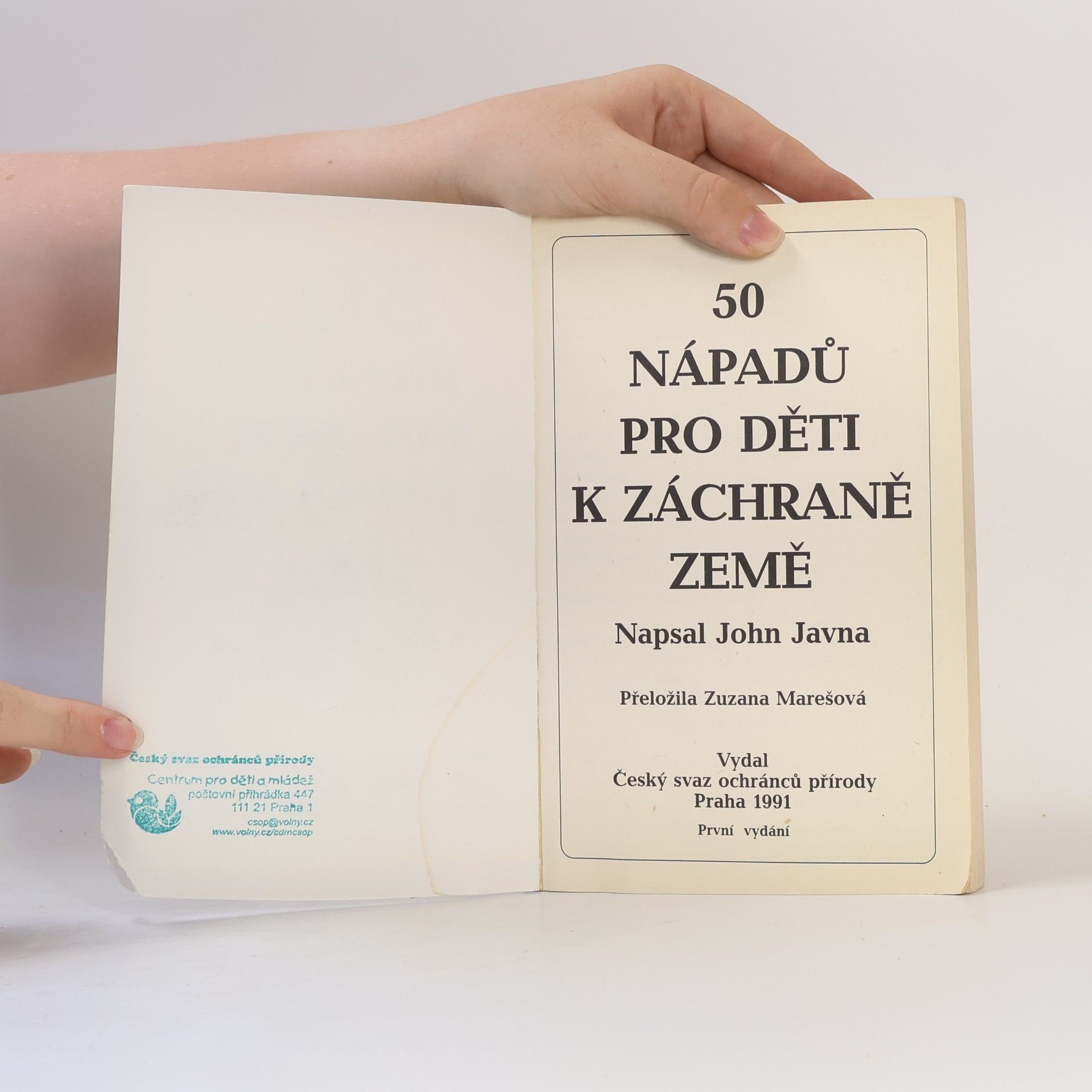 Kolektiv autorů 50 nápadů pro děti k záchraně Země