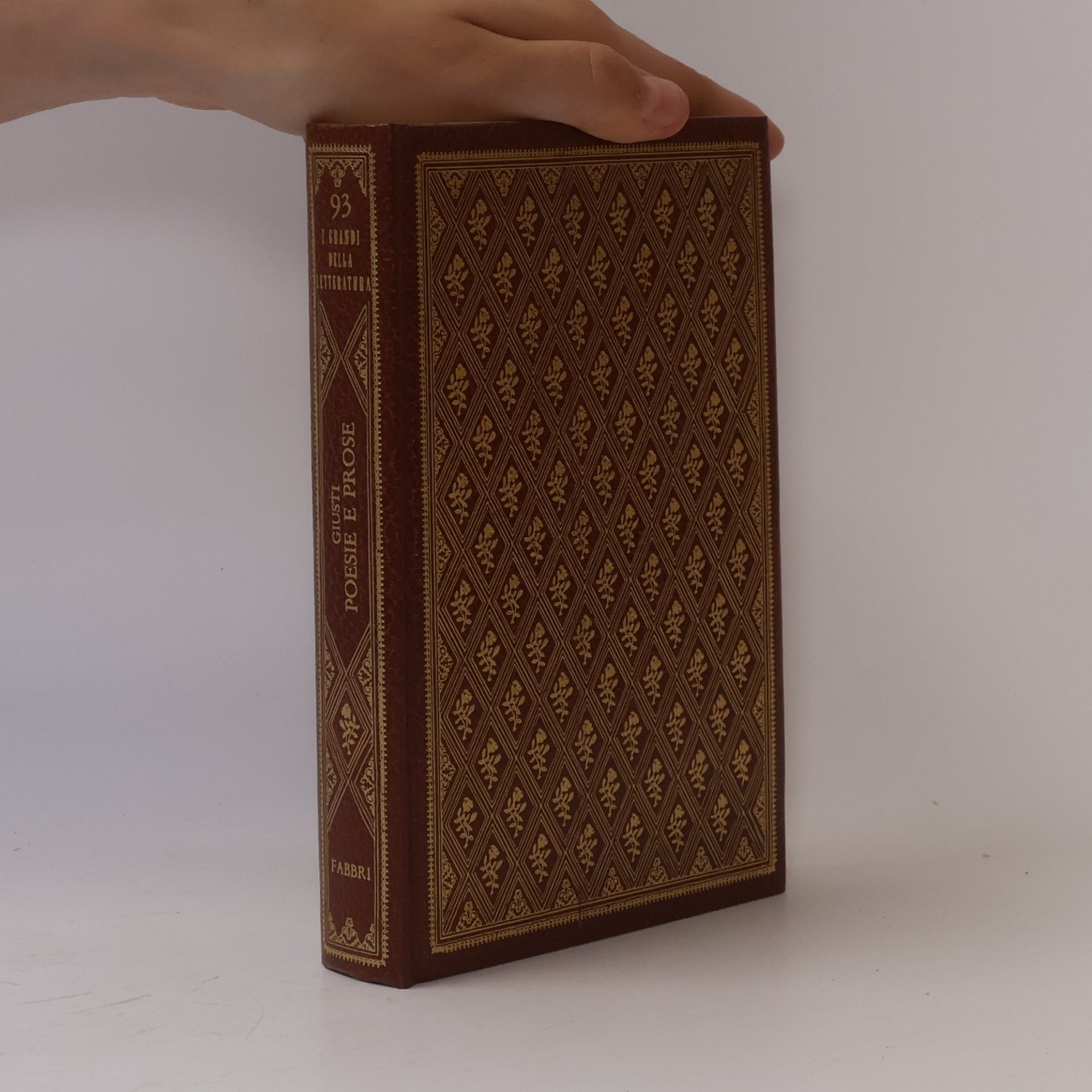Giuseppe Giusti Poesie e prose