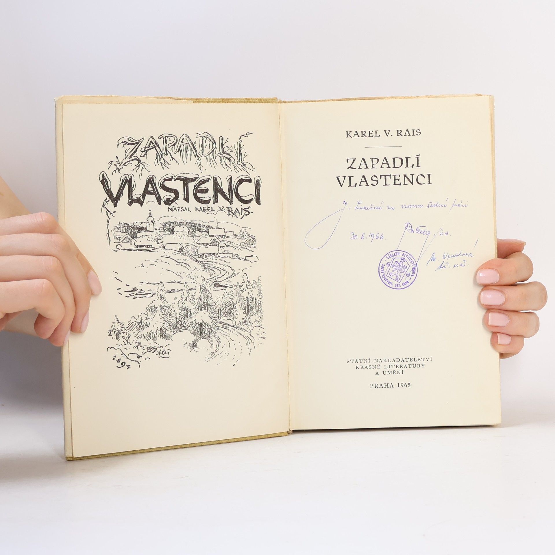 Karel Václav Rais Zapadlí vlastenci