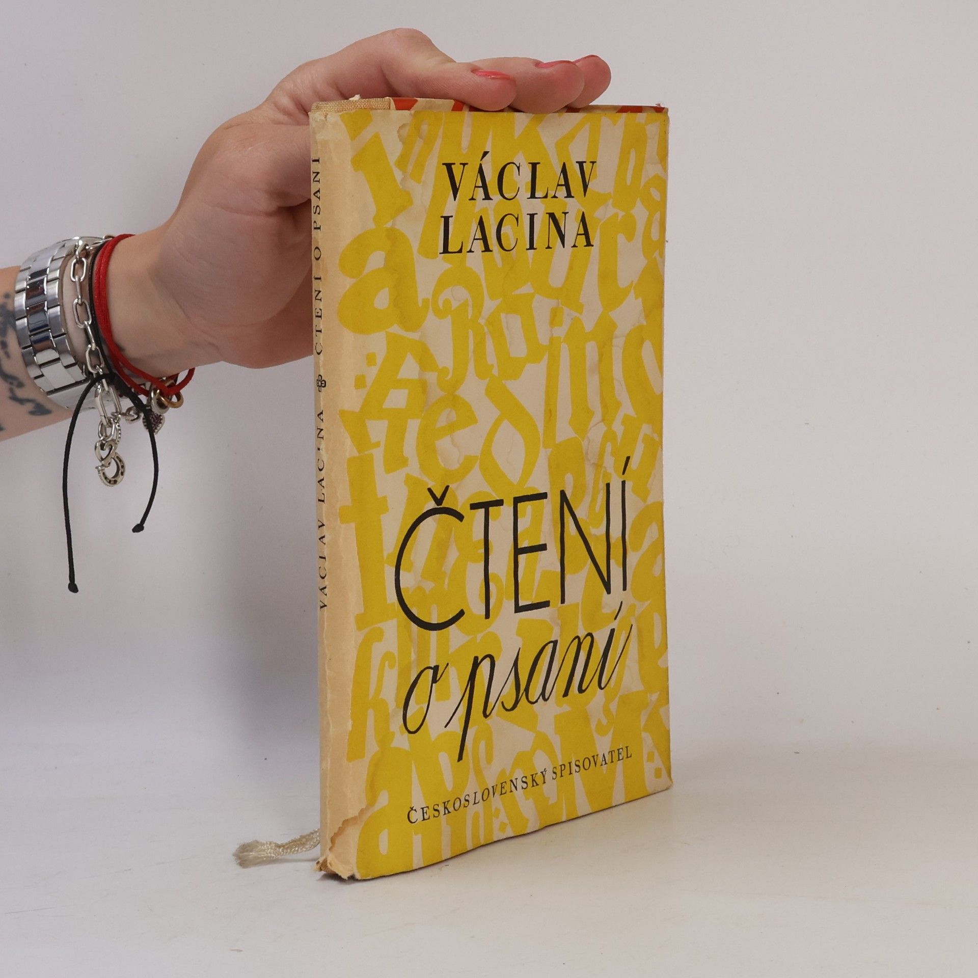 Václav Lacina Čtení o psaní