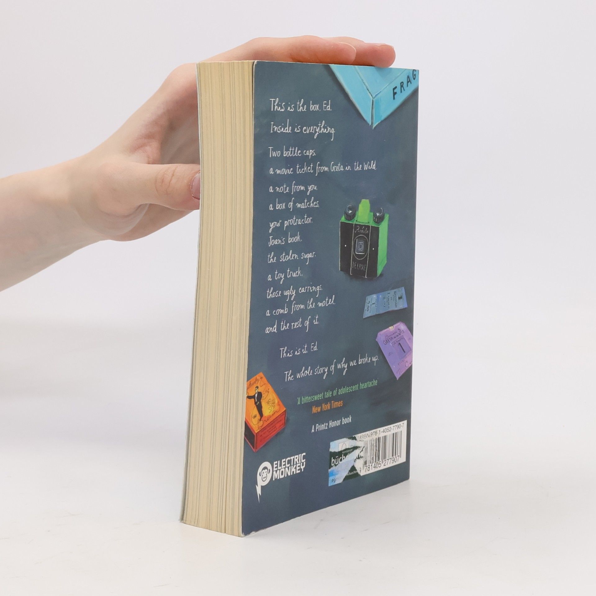 Daniel Handler Why We Broke Up. 43 Gründe, warum es AUS ist, englische Ausgabe