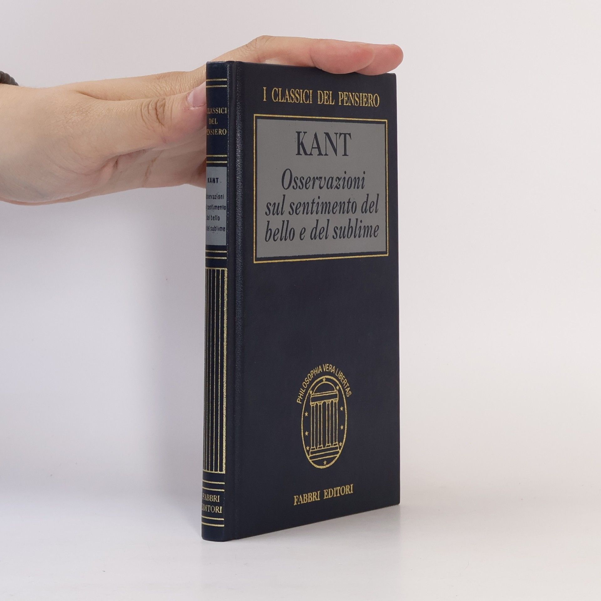 Immanuel Kant Osservazioni sul sentimento del bello e del sublime