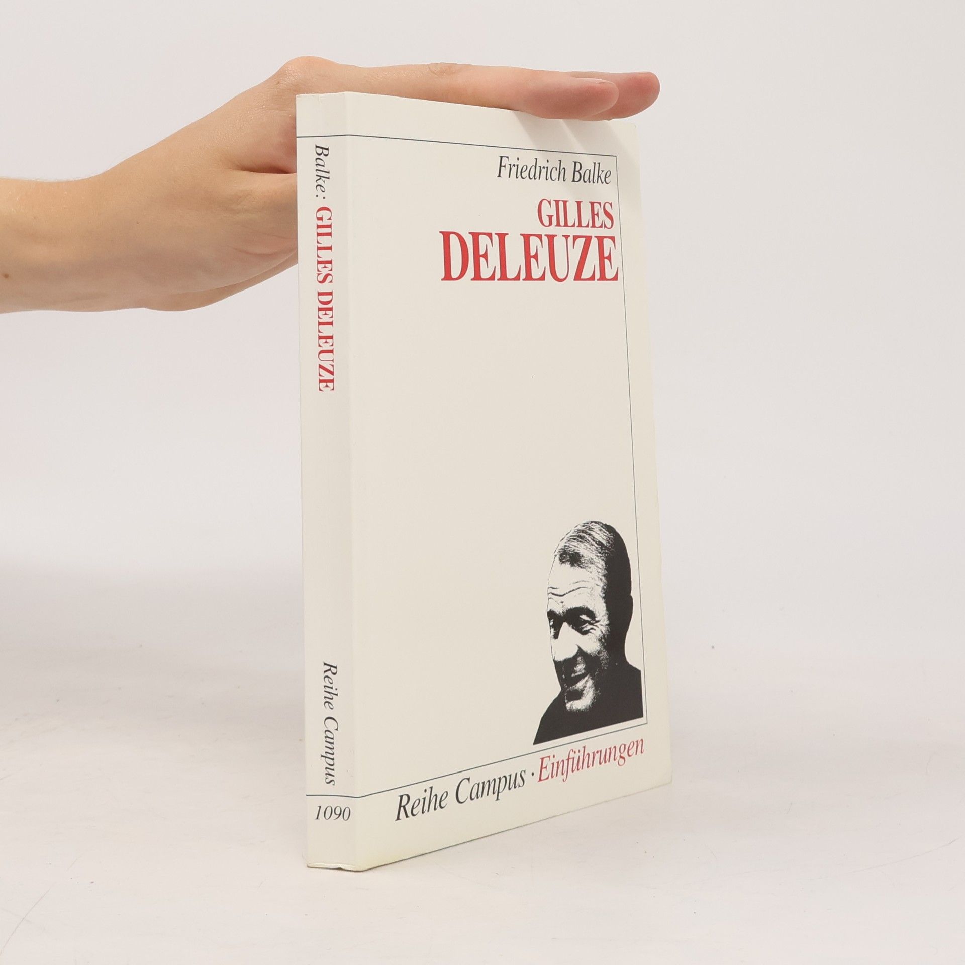 Friedrich Balke Gilles Deleuze