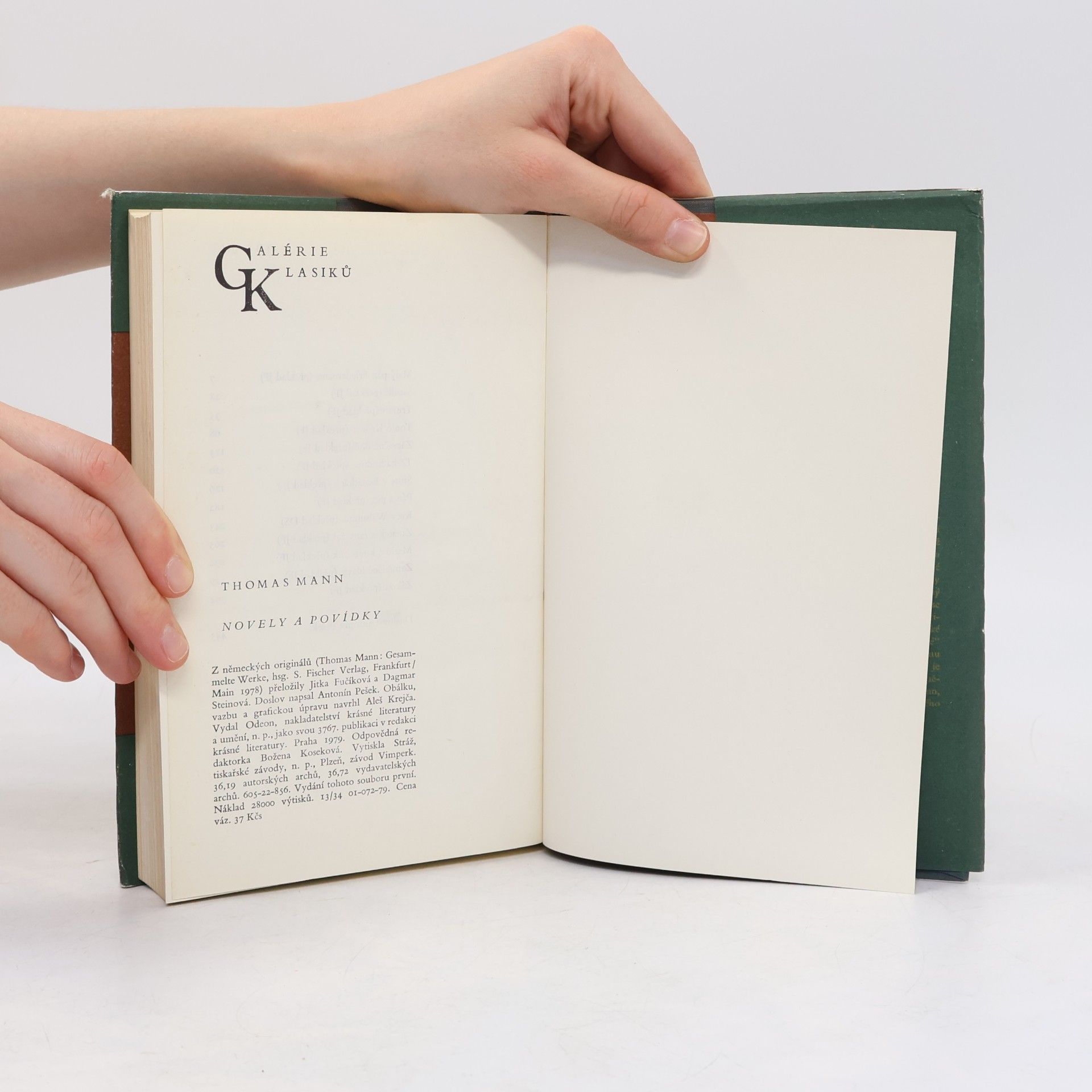 Thomas Mann Novely a povídky