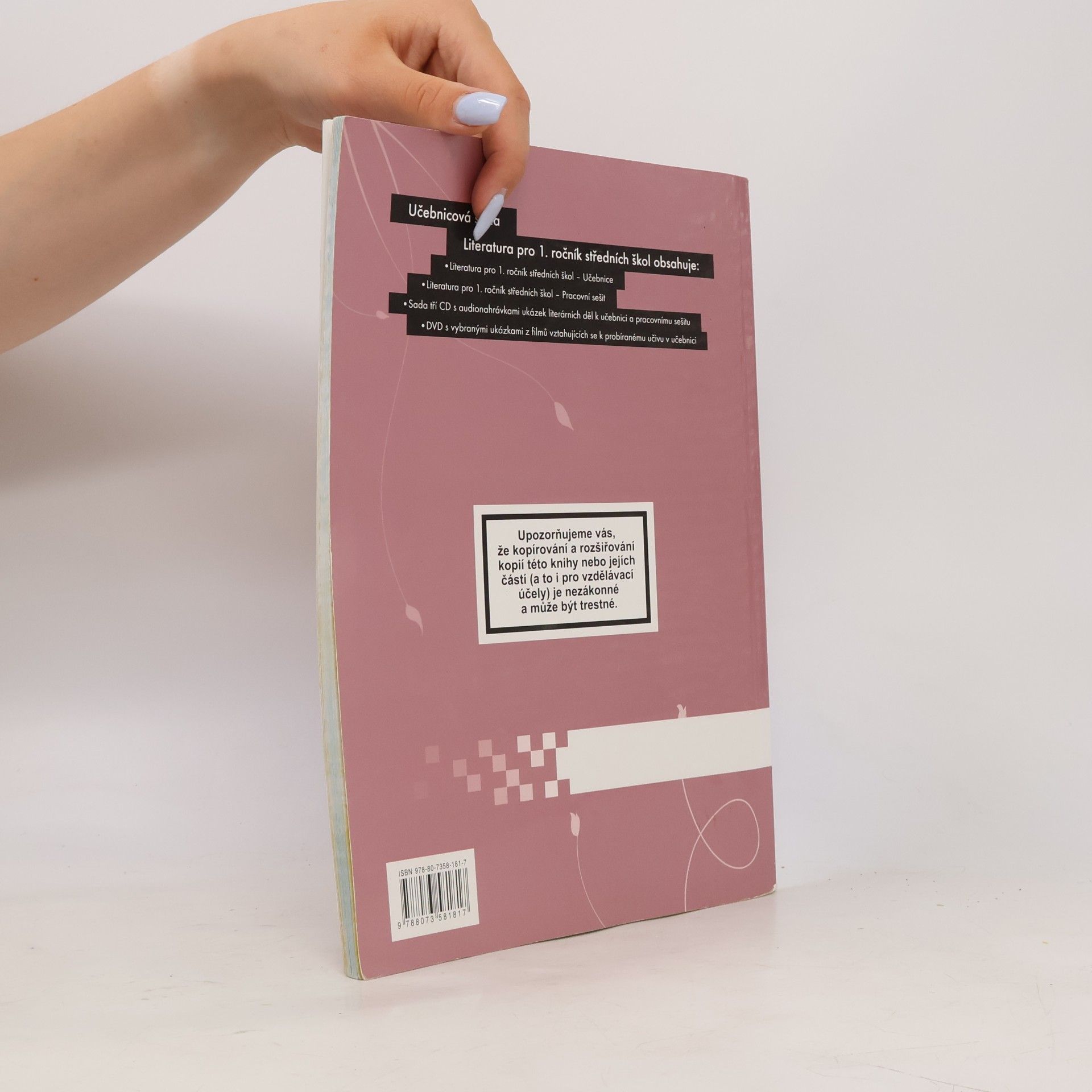 Renata Bláhová Literatura pro 1. ročník středních škol : zkrácená verze: Učebnice
