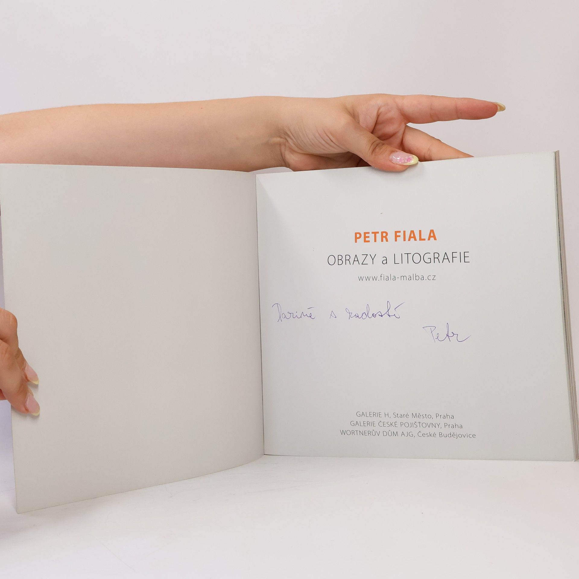 Petr Fiala Obrazy a litografie