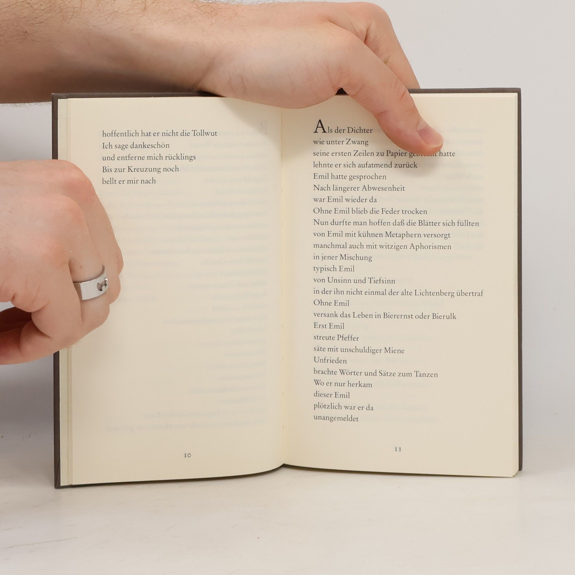 Alfred Brendel Fingerzeig