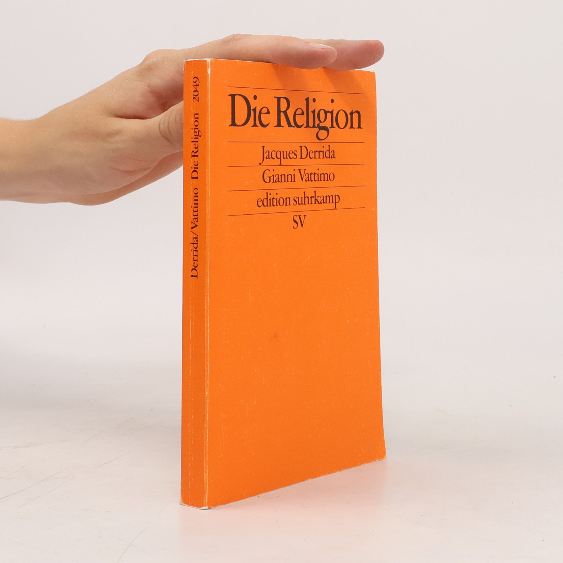 Jacques Derrida Die Religion