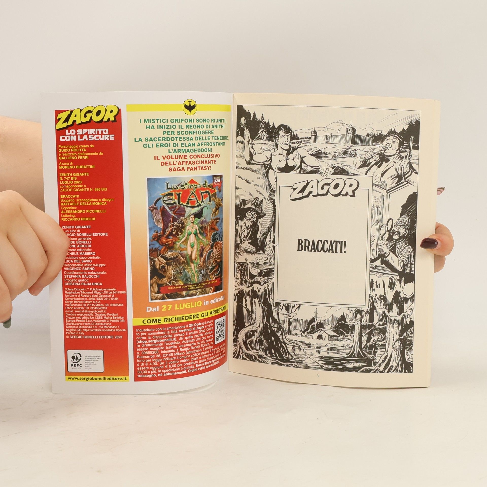 Kolektiv autorů Zagor. Braccati!