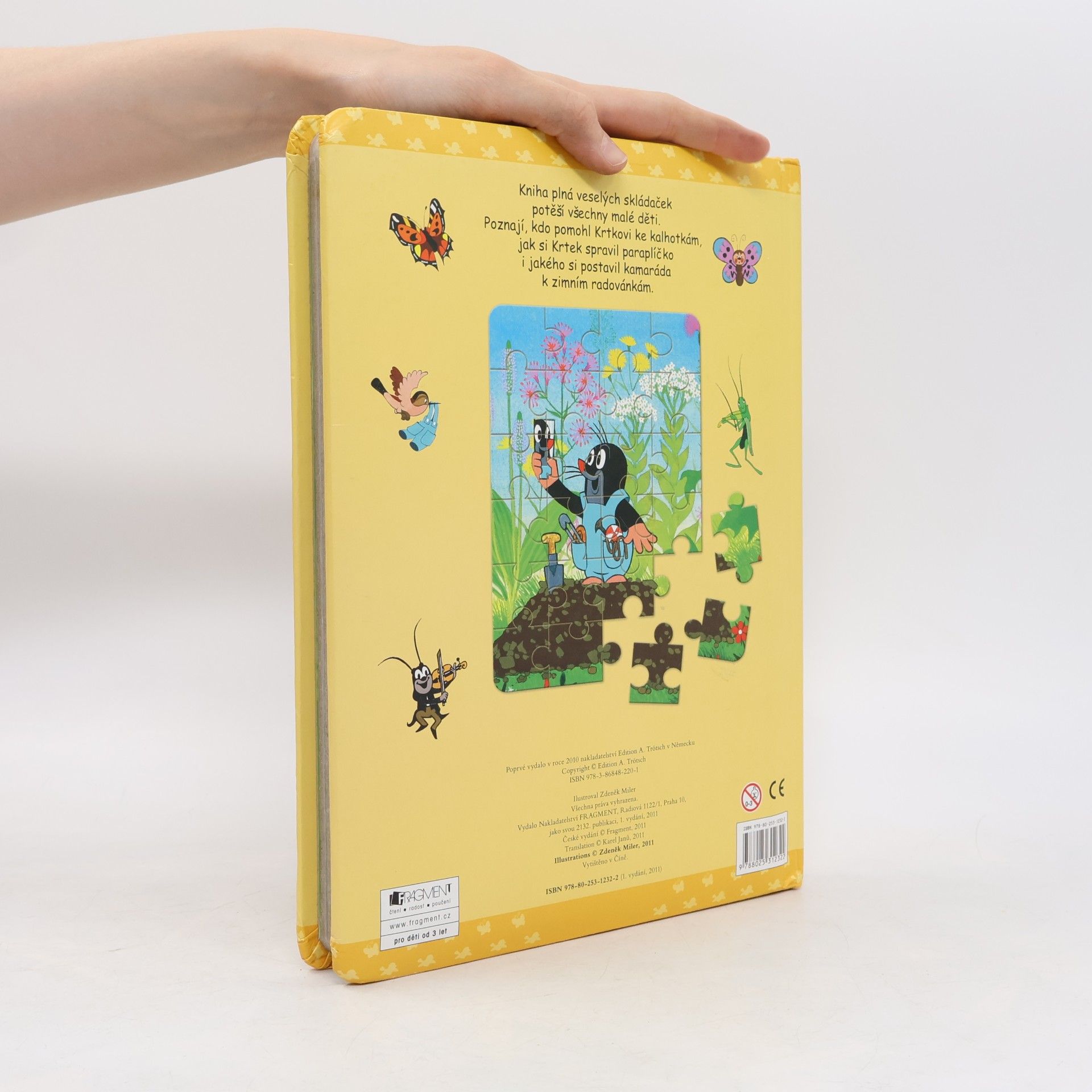 Zdeněk Miler Krtek – veselá puzzle