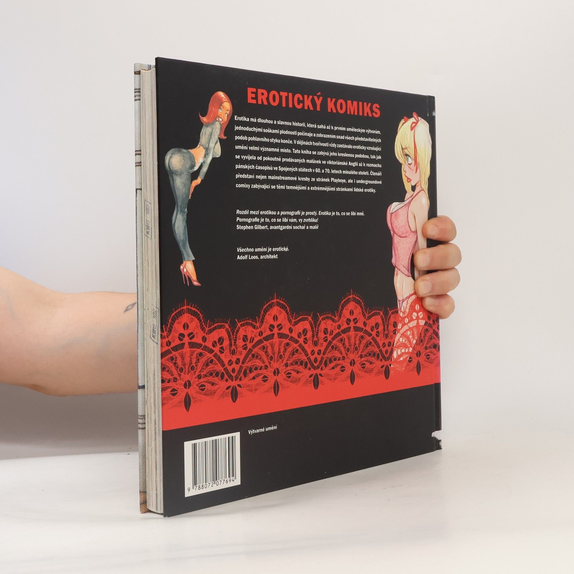 Tim Pilcher Erotický komiks: Dějiny žánru v obrazech