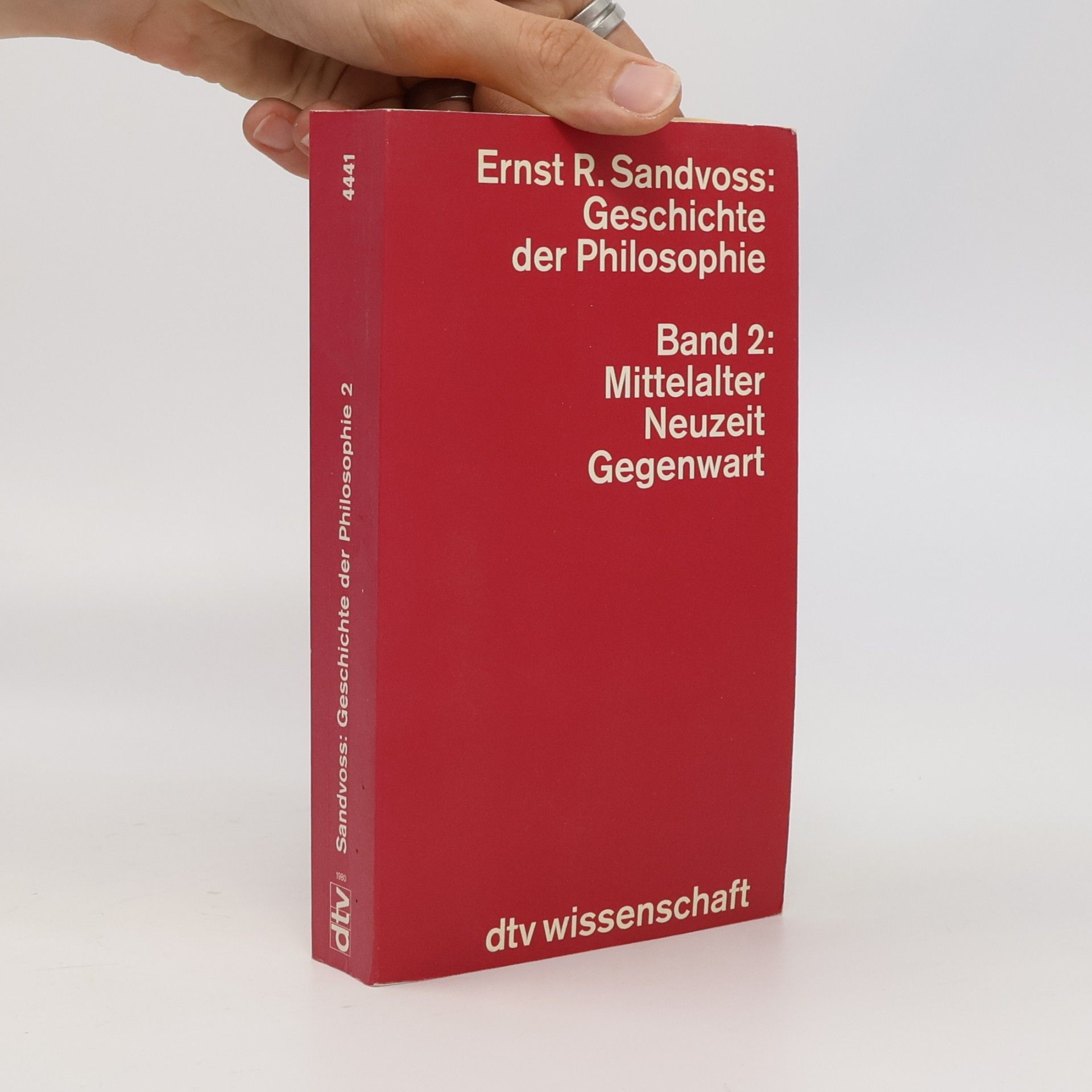Ernst R. Sandvoss Geschichte der Philosophie