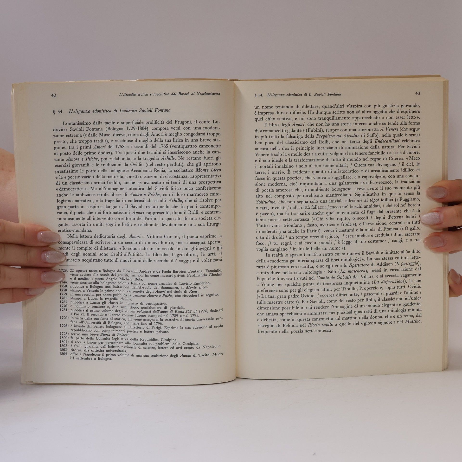 Giuseppe Savoca Parini e la poesia arcadica