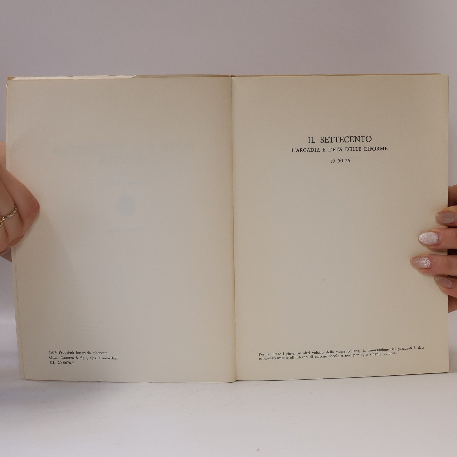Giuseppe Savoca Parini e la poesia arcadica