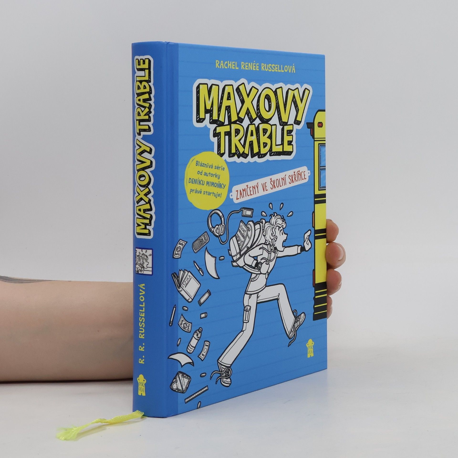Maxovy trable. Kniha první, Zamčený ve školní skříňce