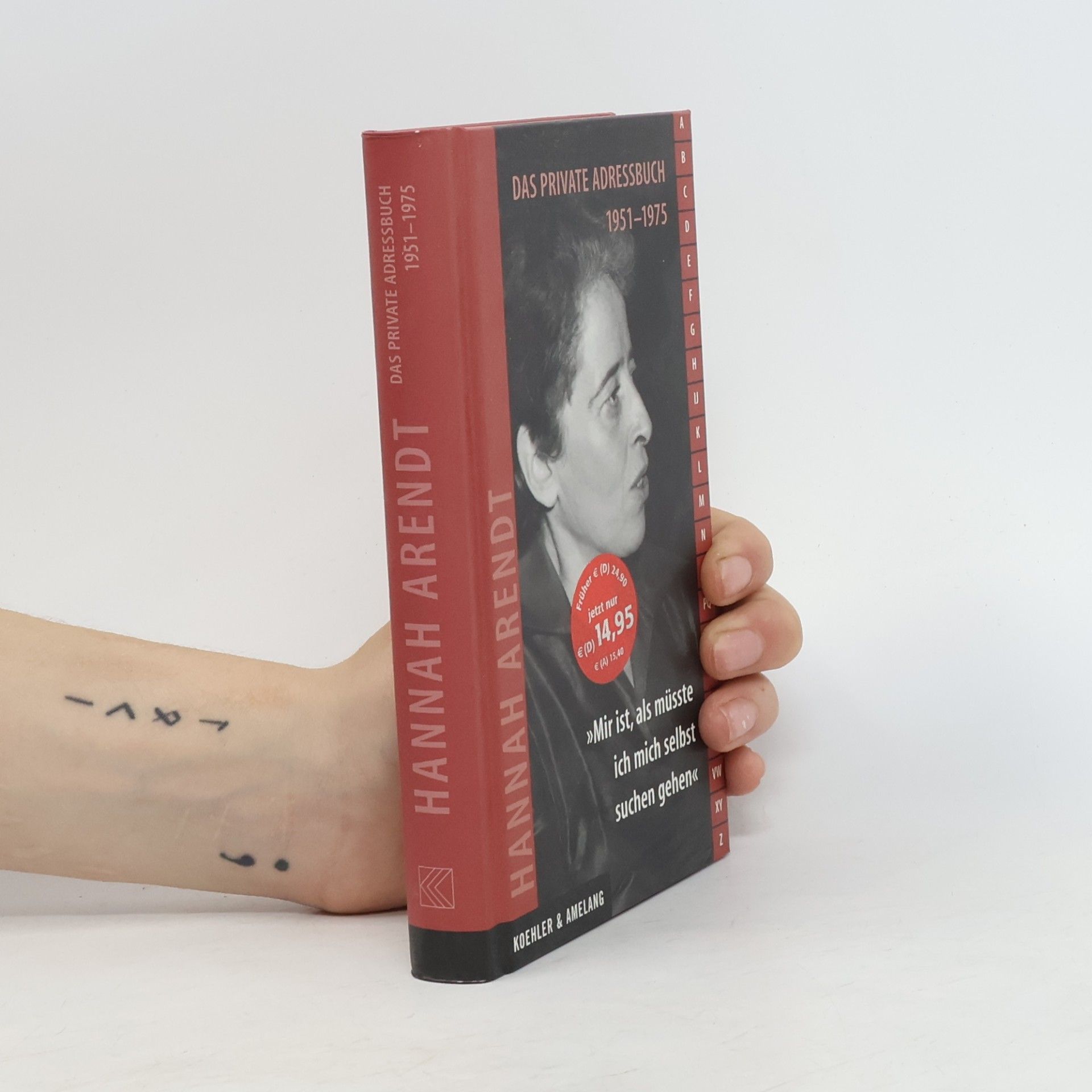 Hannah Arendt - das private Adressbuch 1951 - 1975