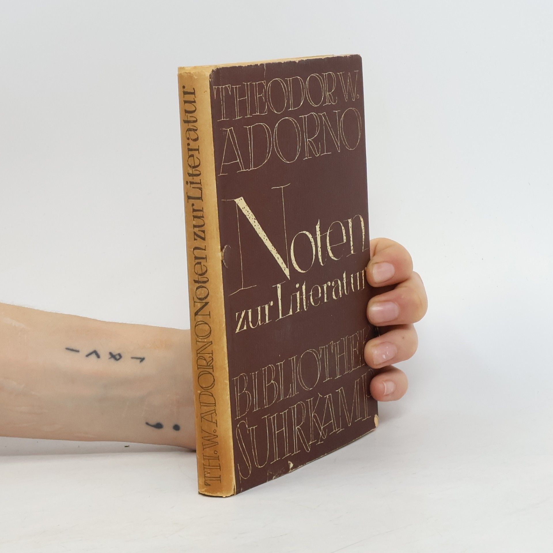 Theodor W. Adorno Noten zur Literature