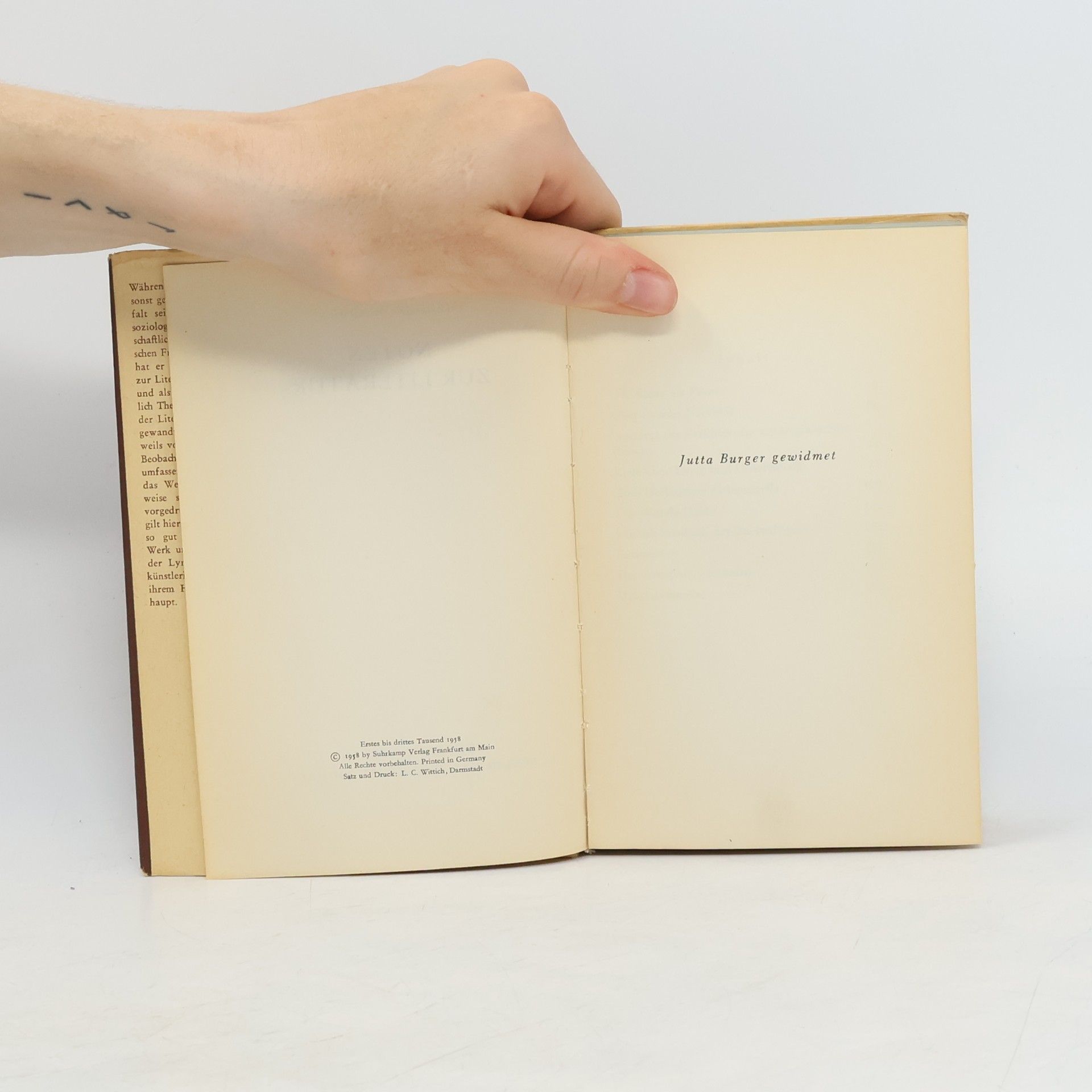 Theodor W. Adorno Noten zur Literature