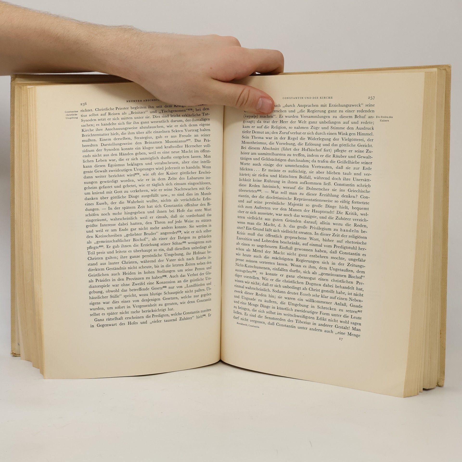 Jacob Burckhardt Die Zeit Constantins des Grossen