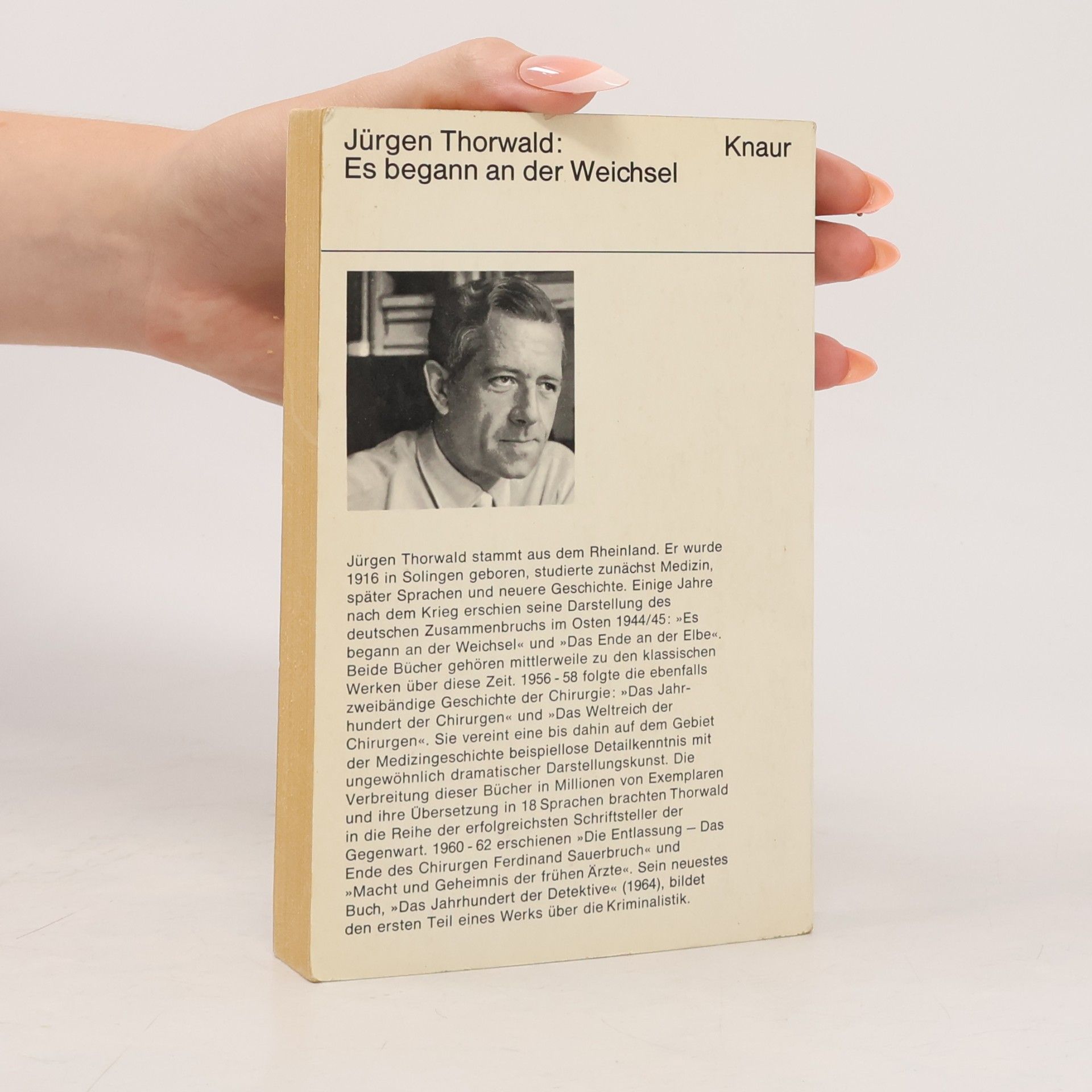 Jürgen Thorwald Es begann an der Weichsel