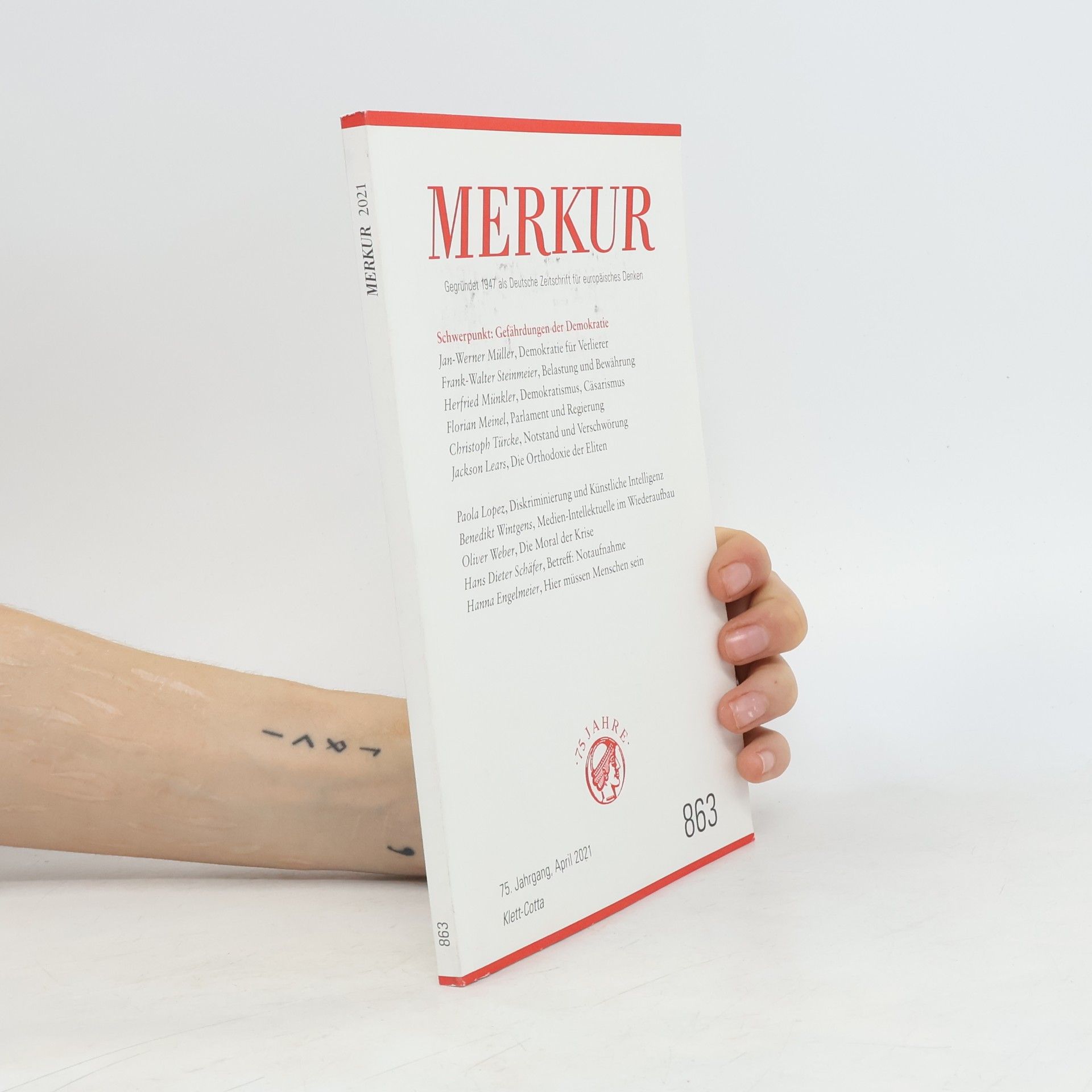 MERKUR Gegründet 1947 als Deutsche Zeitschrift für europäisches Denken - 2021-04