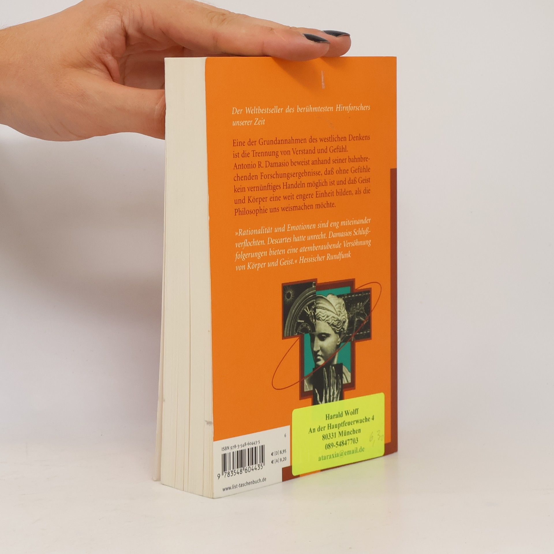 António Damásio Descartes' Irrtum