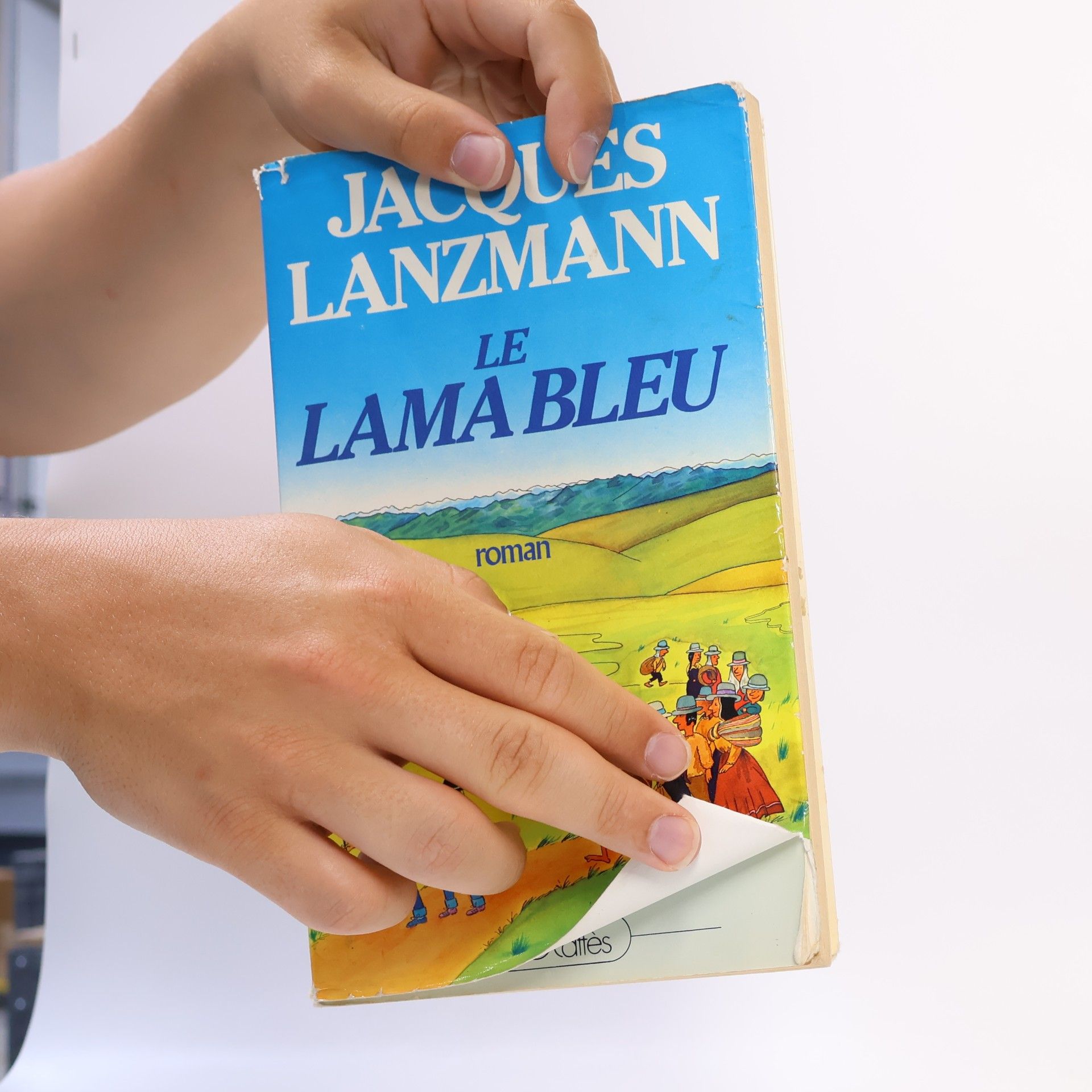 Lanzmann Jacques Le lama bleu