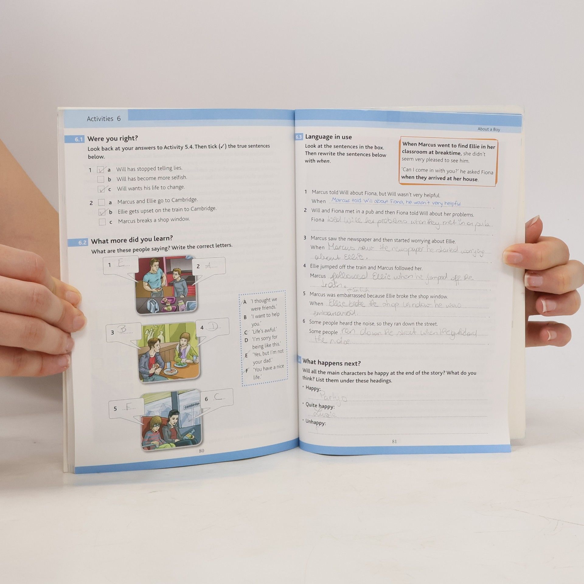 Anne Collins About a boy. Level 4 (1700 headwords, intermediate)