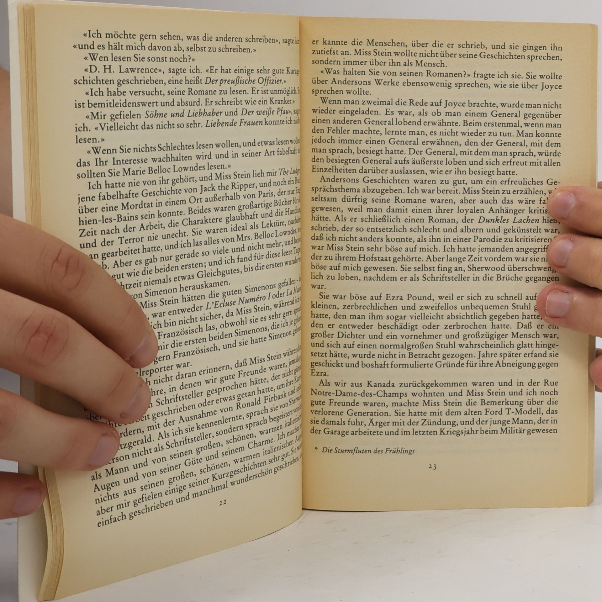 Ernest Hemingway Paris - ein Fest fürs Leben