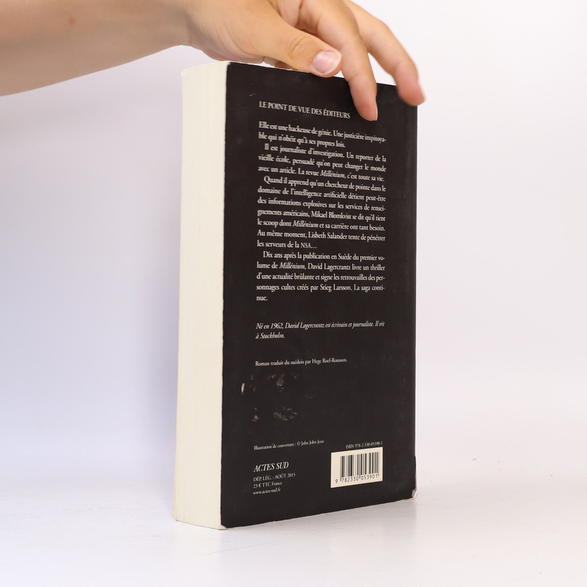 David Lagercrantz Millénium. Ce qui ne me tue pas