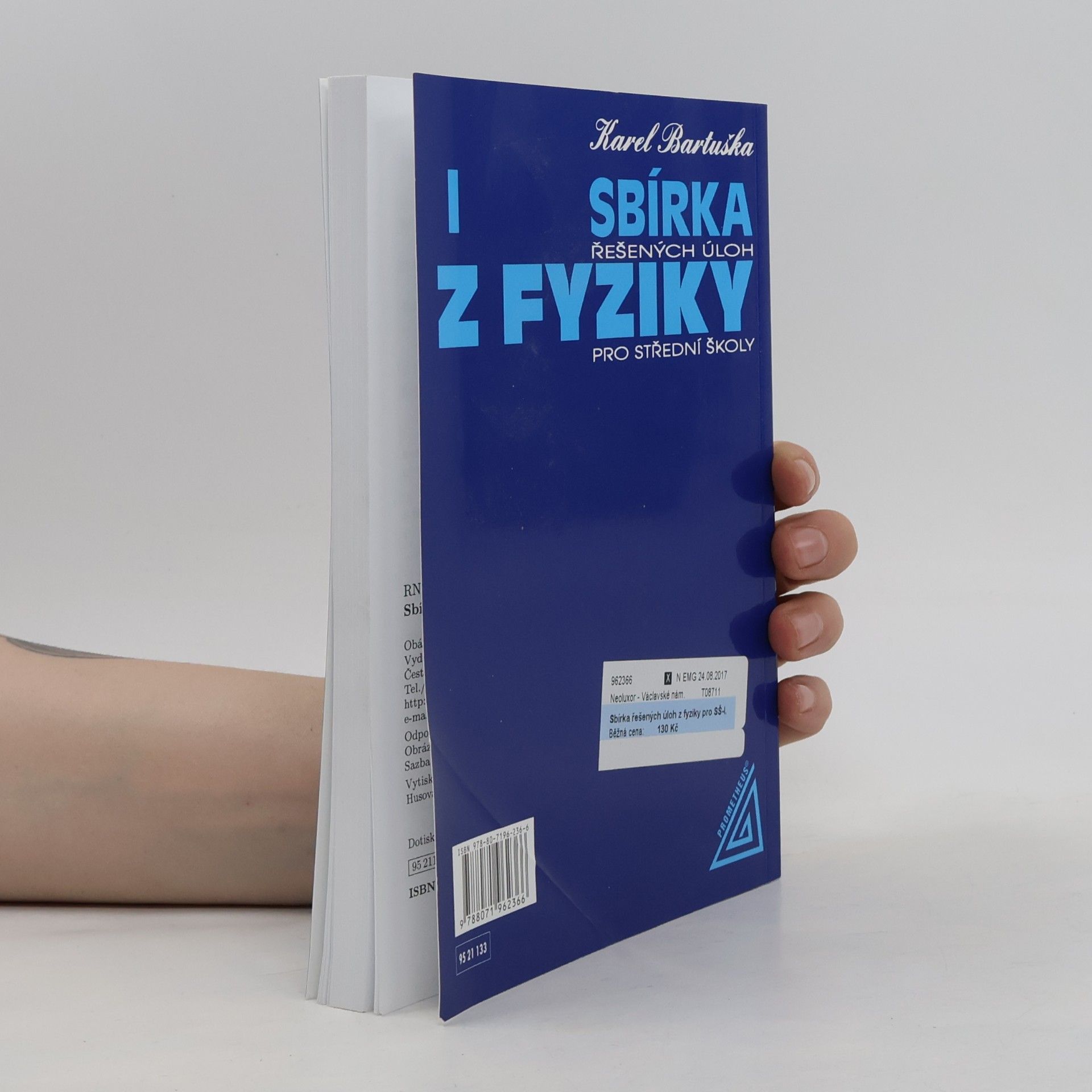 Karel Bartuška Sbírka řešených úloh z fyziky pro střední školy I.