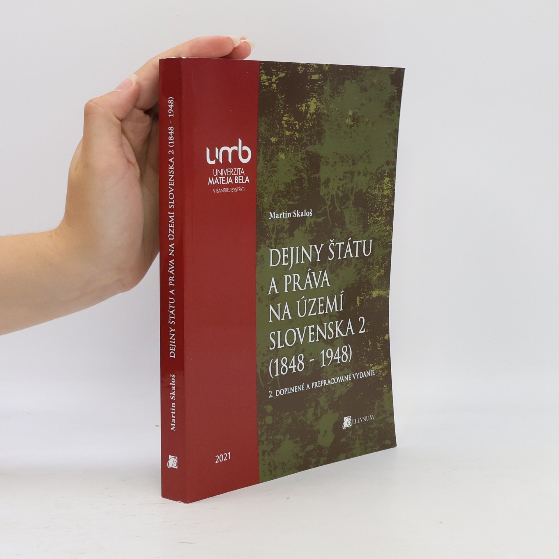 Kolektiv autorů Dejiny štátu a práva na území Slovenska 2