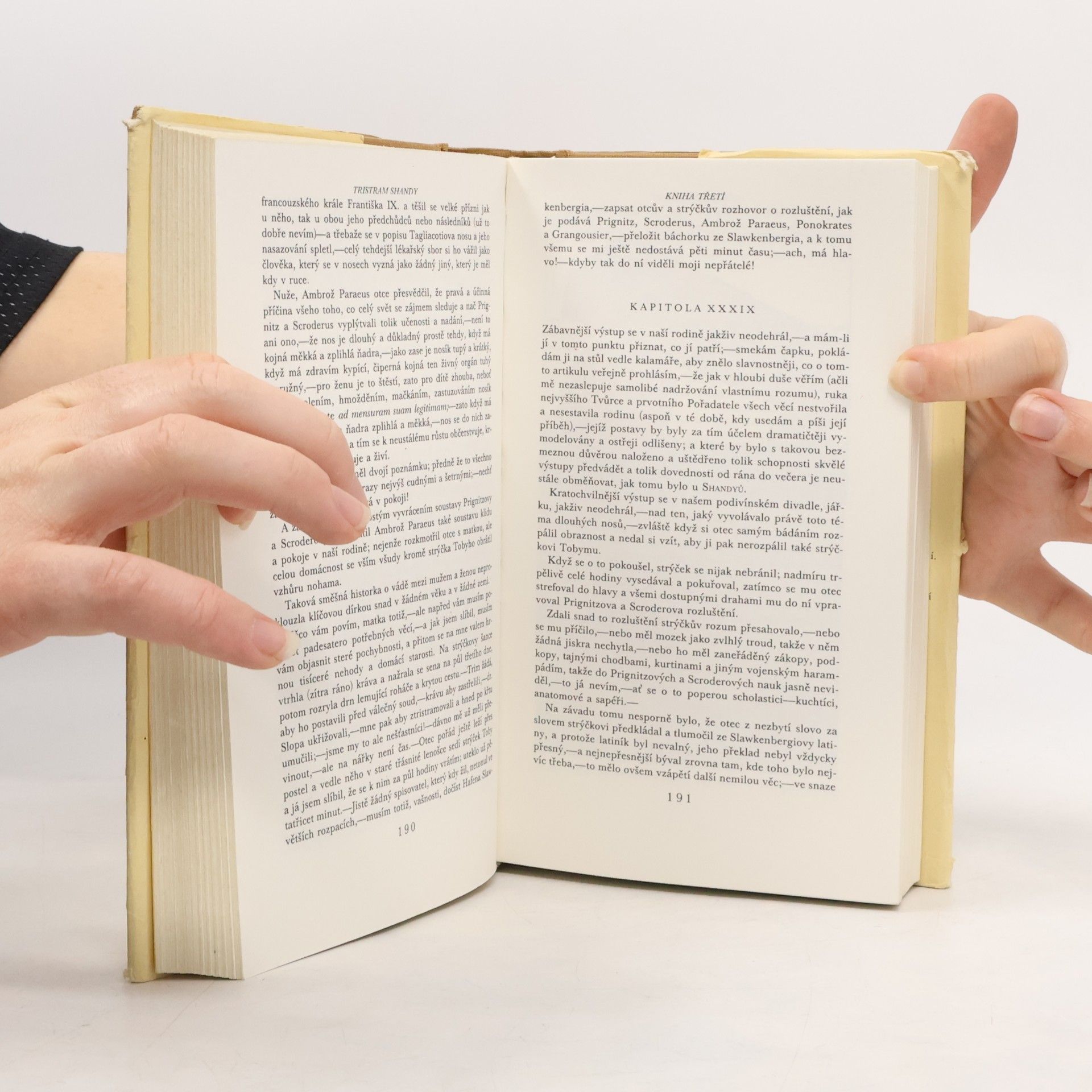 Laurence Sterne Život a názory blahorodého pana Tristrama Shandyho