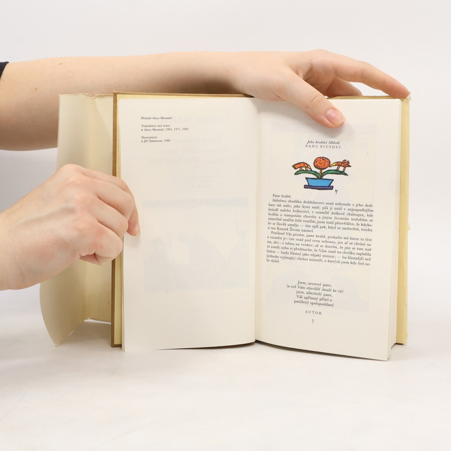 Laurence Sterne Život a názory blahorodého pana Tristrama Shandyho