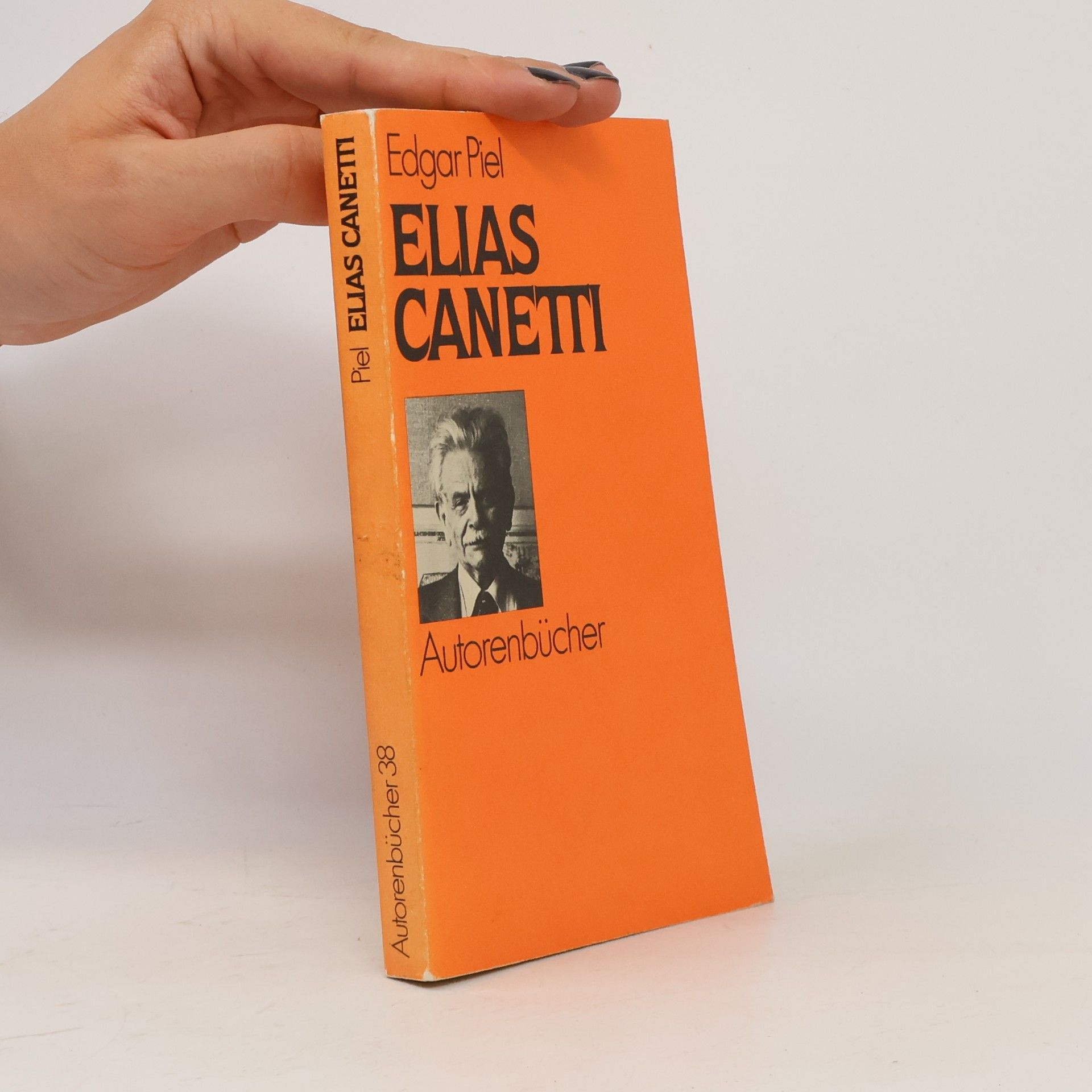 Edgar Piel Autorenbücher - 38: Elias Canetti