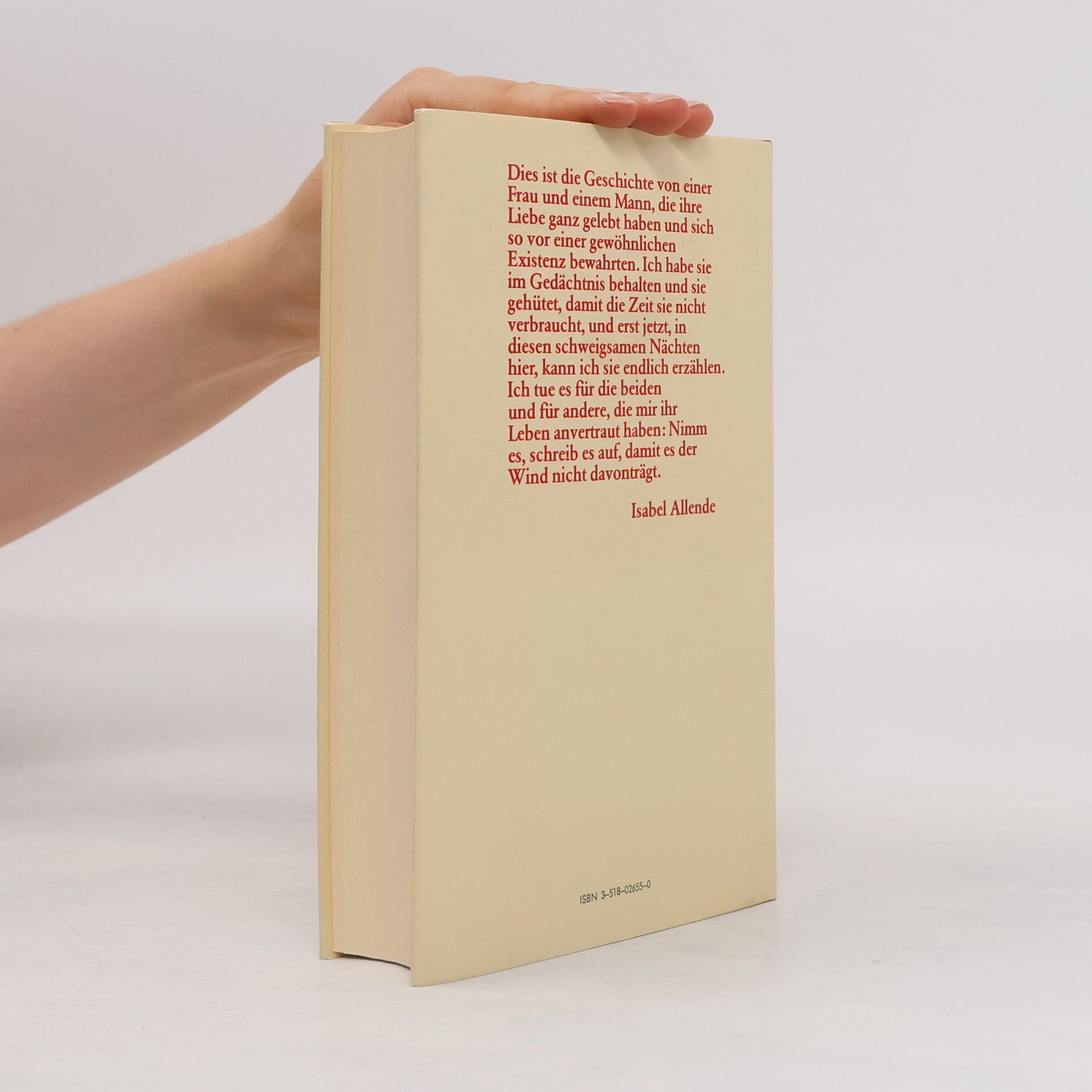 Isabel Allende Llona Von liebe und schatten