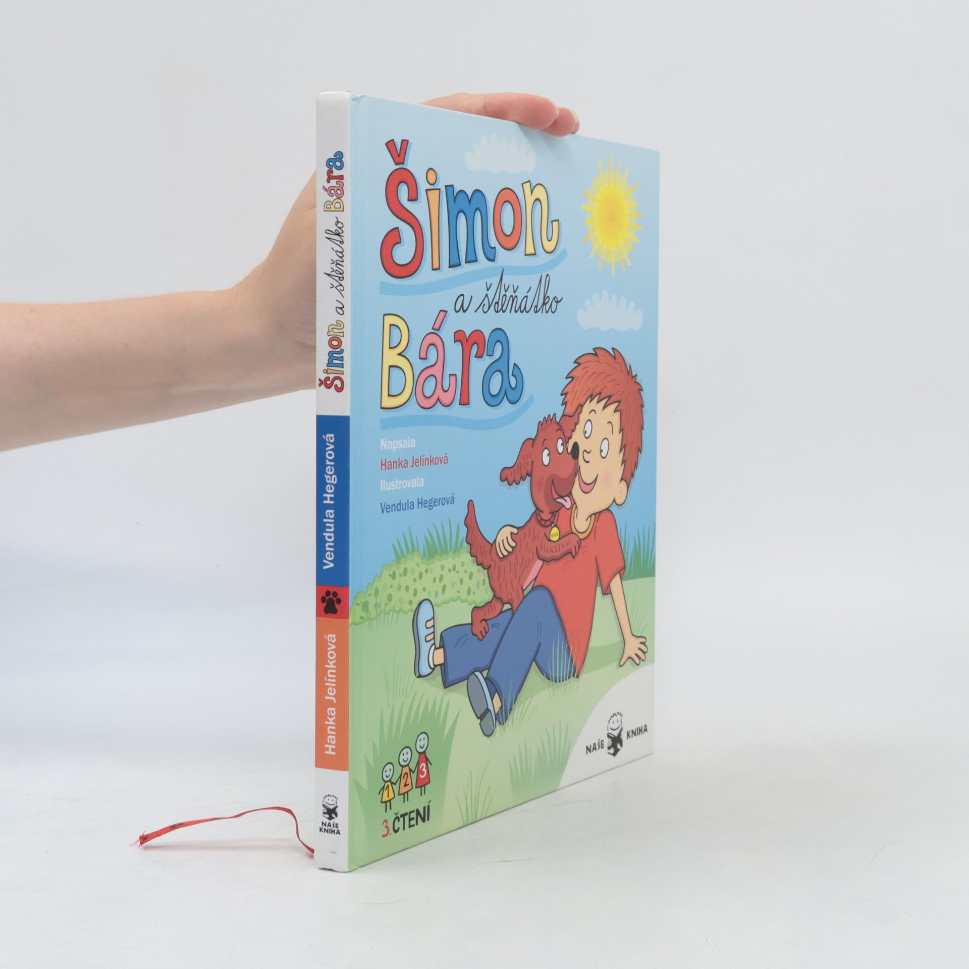 Hana Jelínková Šimon a štěnátko Bára