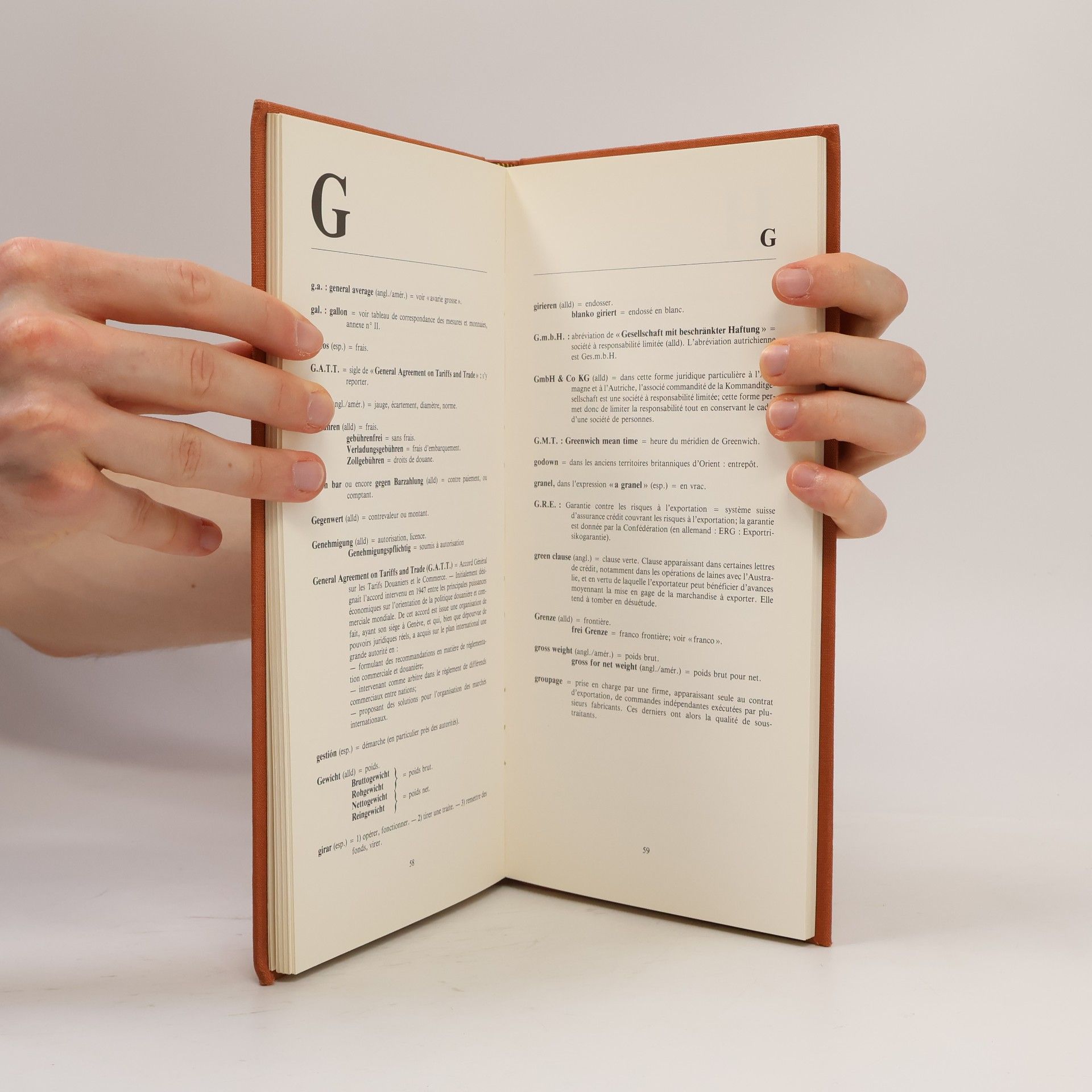 Collectif d'auteurs Le vocabulaire du commerce extérieur
