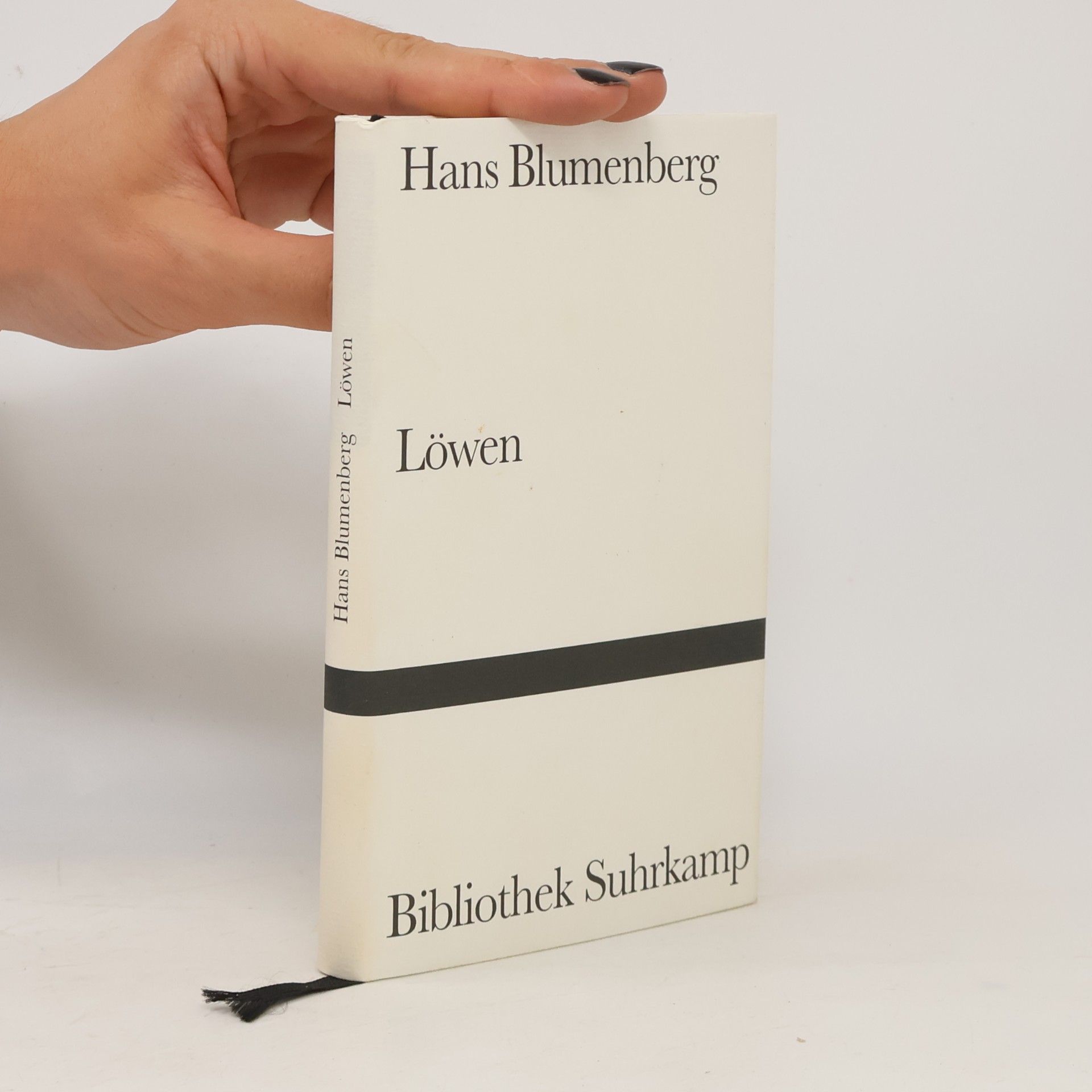 Hans Blumenberg Löwen