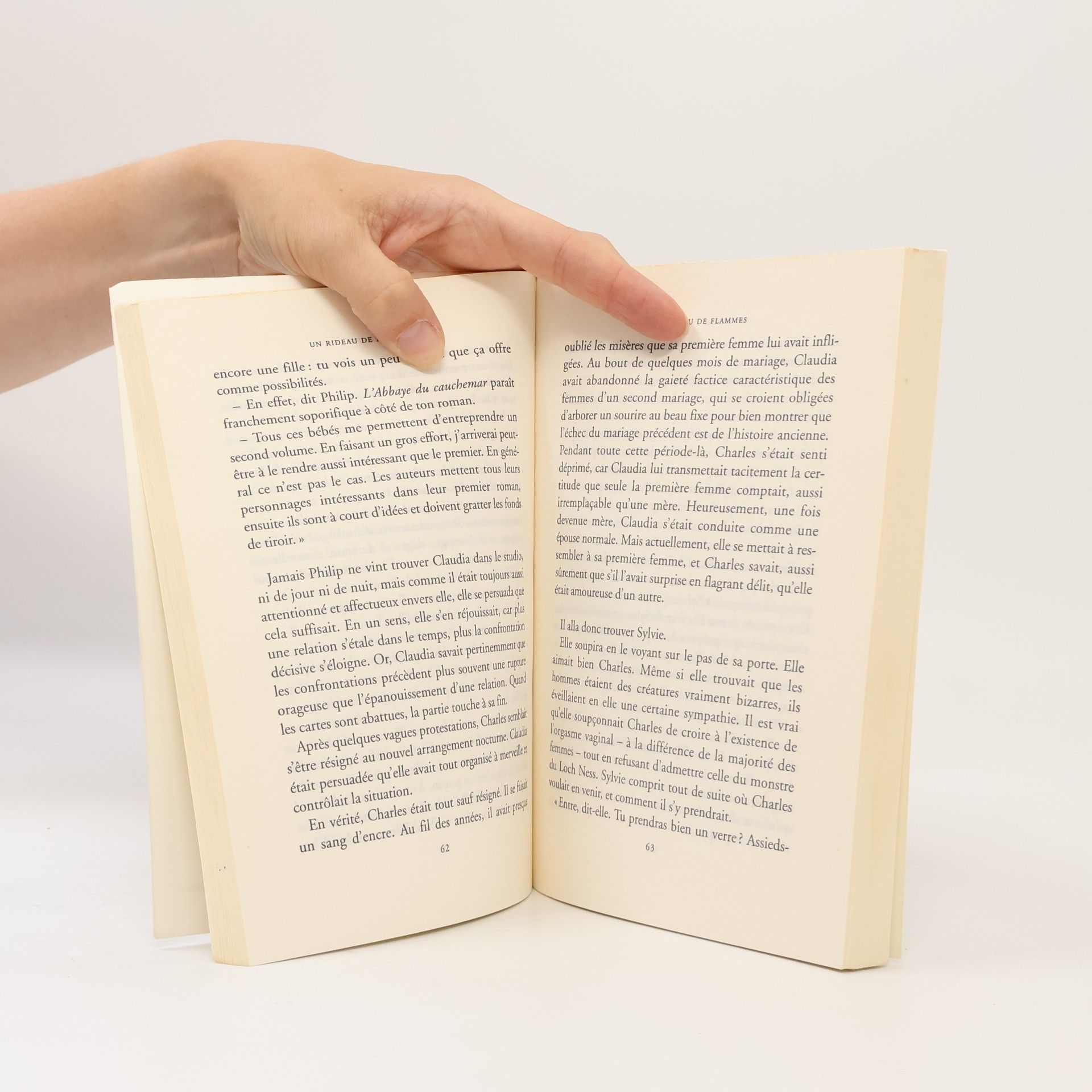 Alice Thomas Ellis Un rideau de flammes