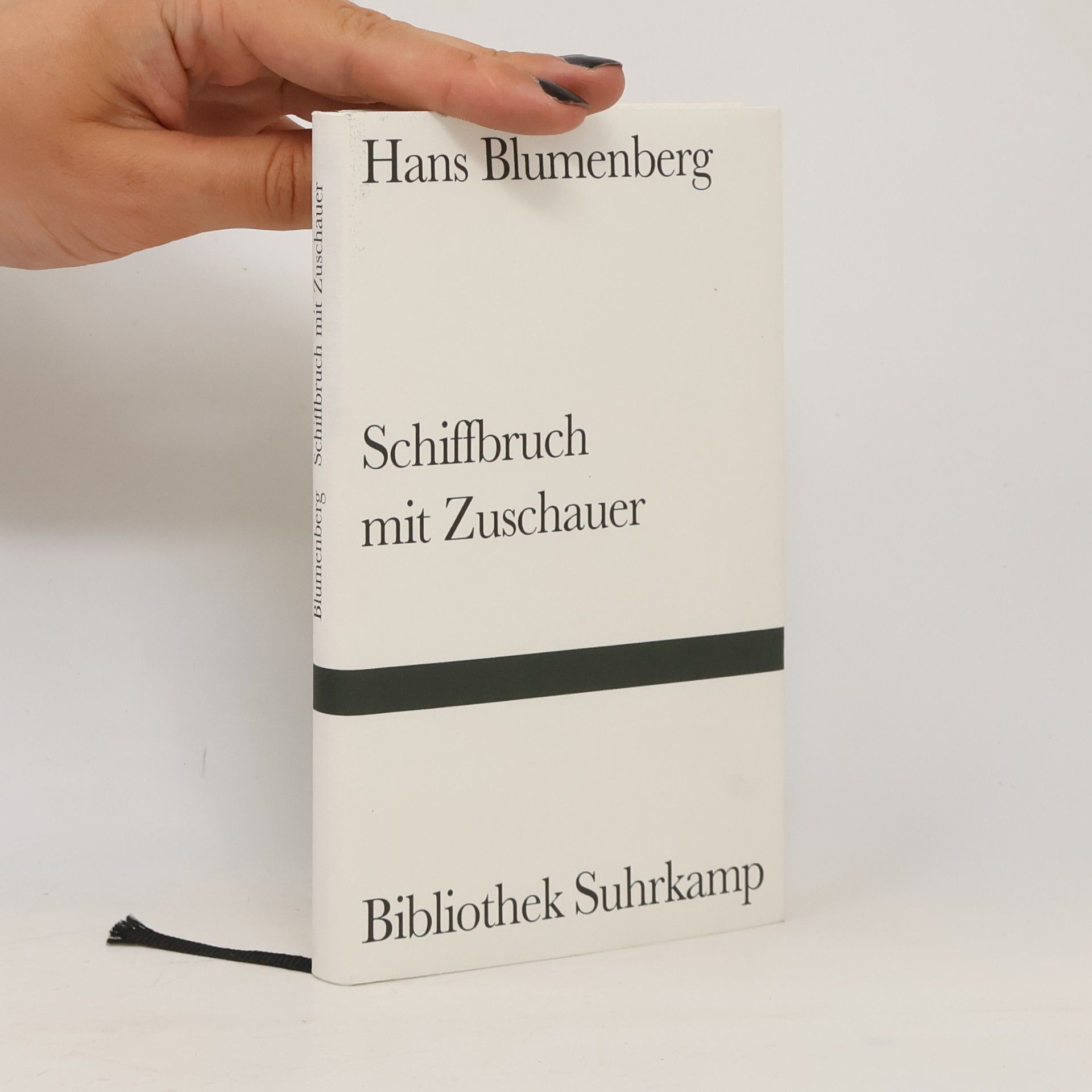 Hans Blumenberg Schiffbruch mit Zuschauer