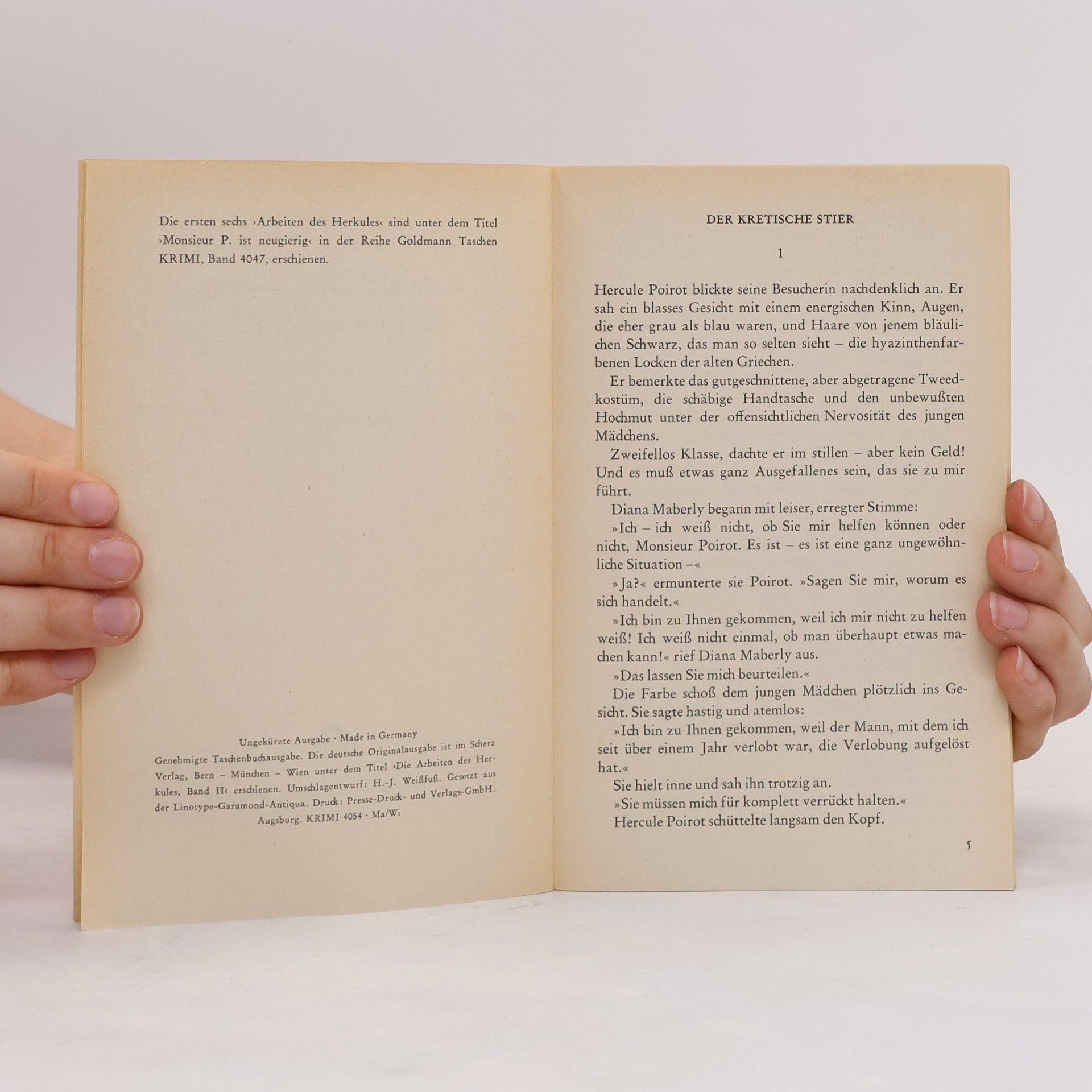 Agatha Christie Abschiedsvorstellung fur Monsieur P.