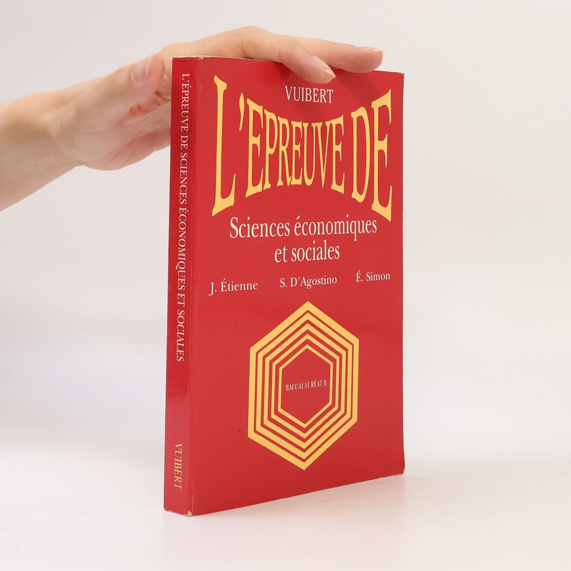 Jean Étienne L'épreuve de sciences économiques et sociales: Baccalauréat B
