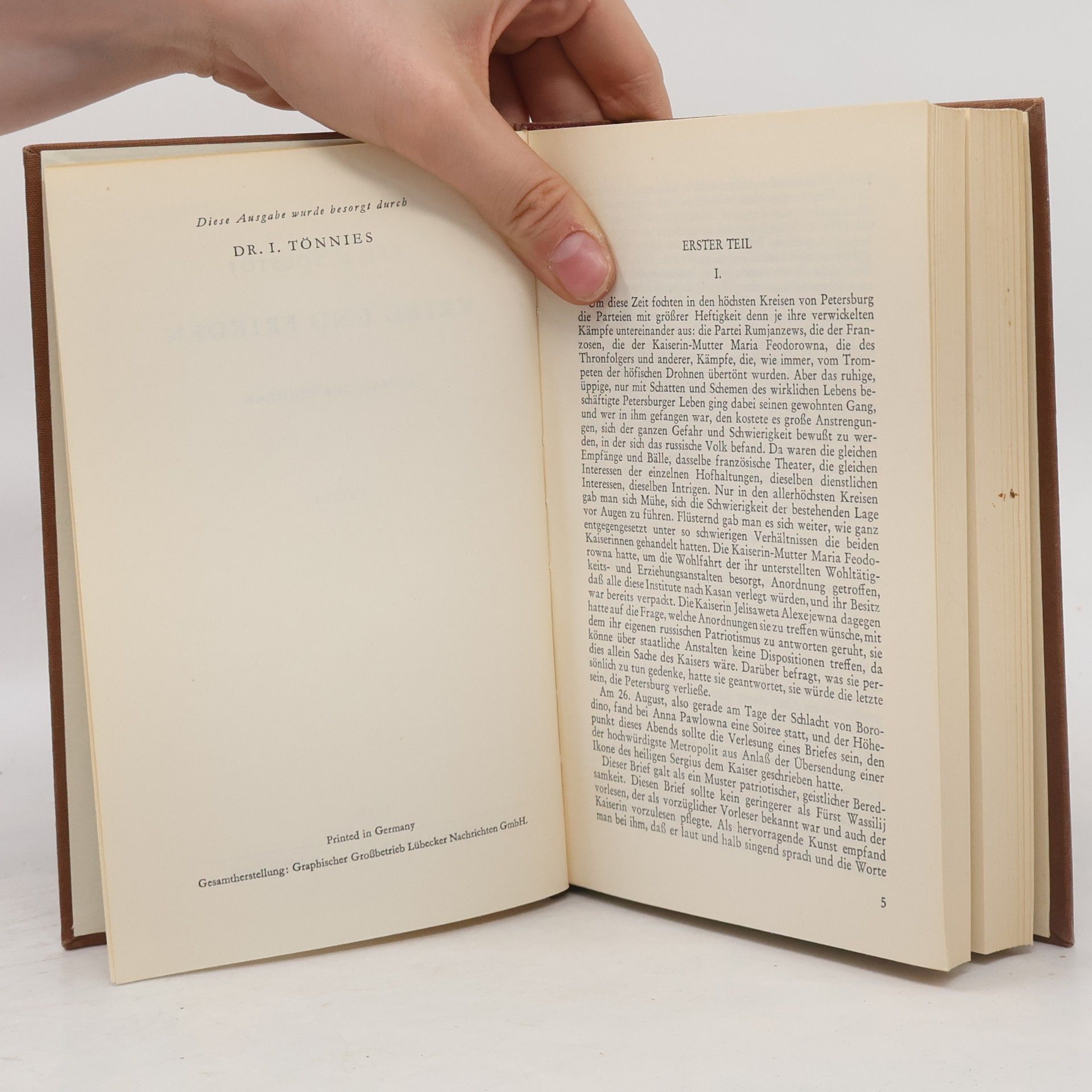 Lew Nikolajewitsch Tolstoi Krieg und Frieden. Buch 4