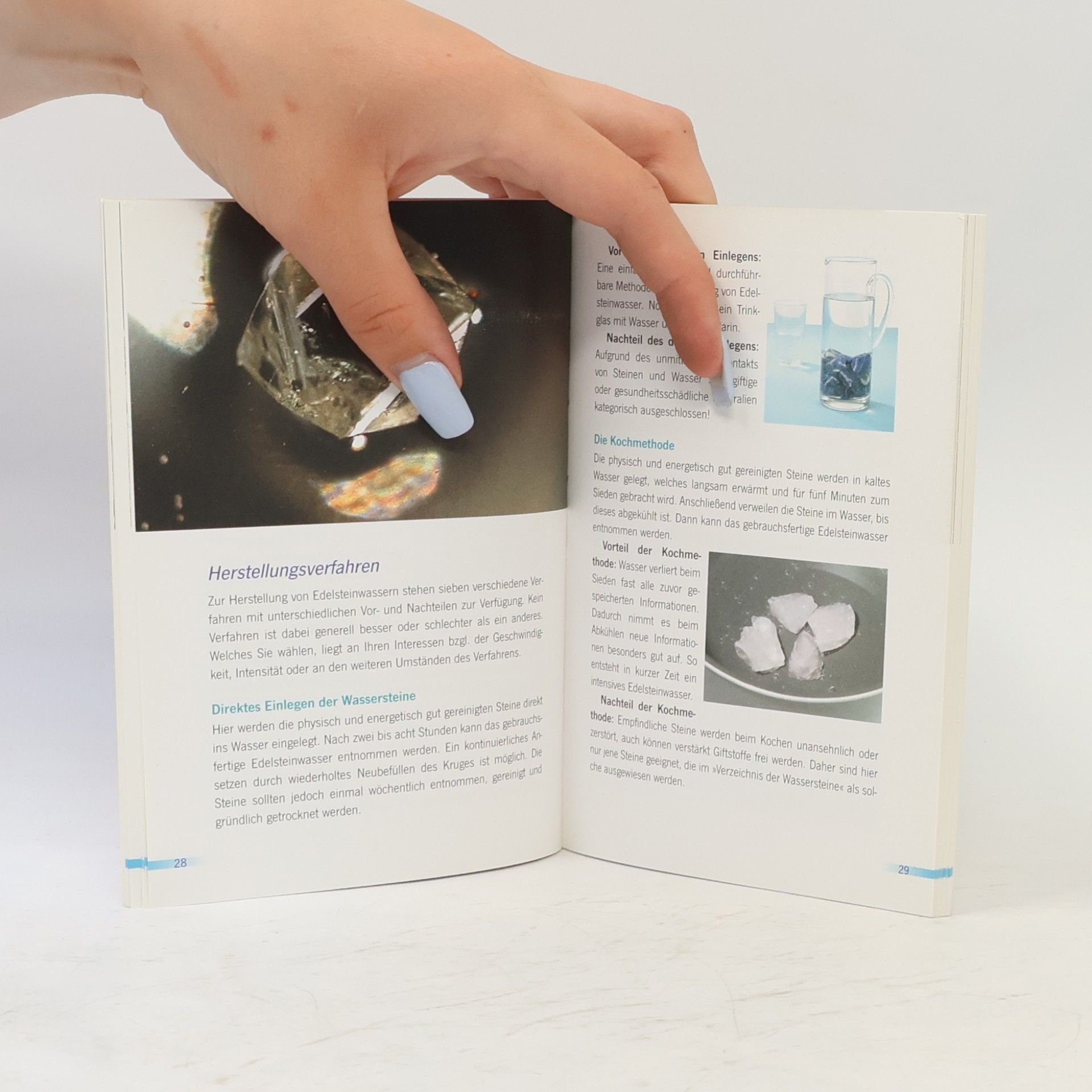 Michael Gienger Wassersteine : das Handbuch zum Edelsteinwasser ; 100 Steine in Wirkung und Anwendung