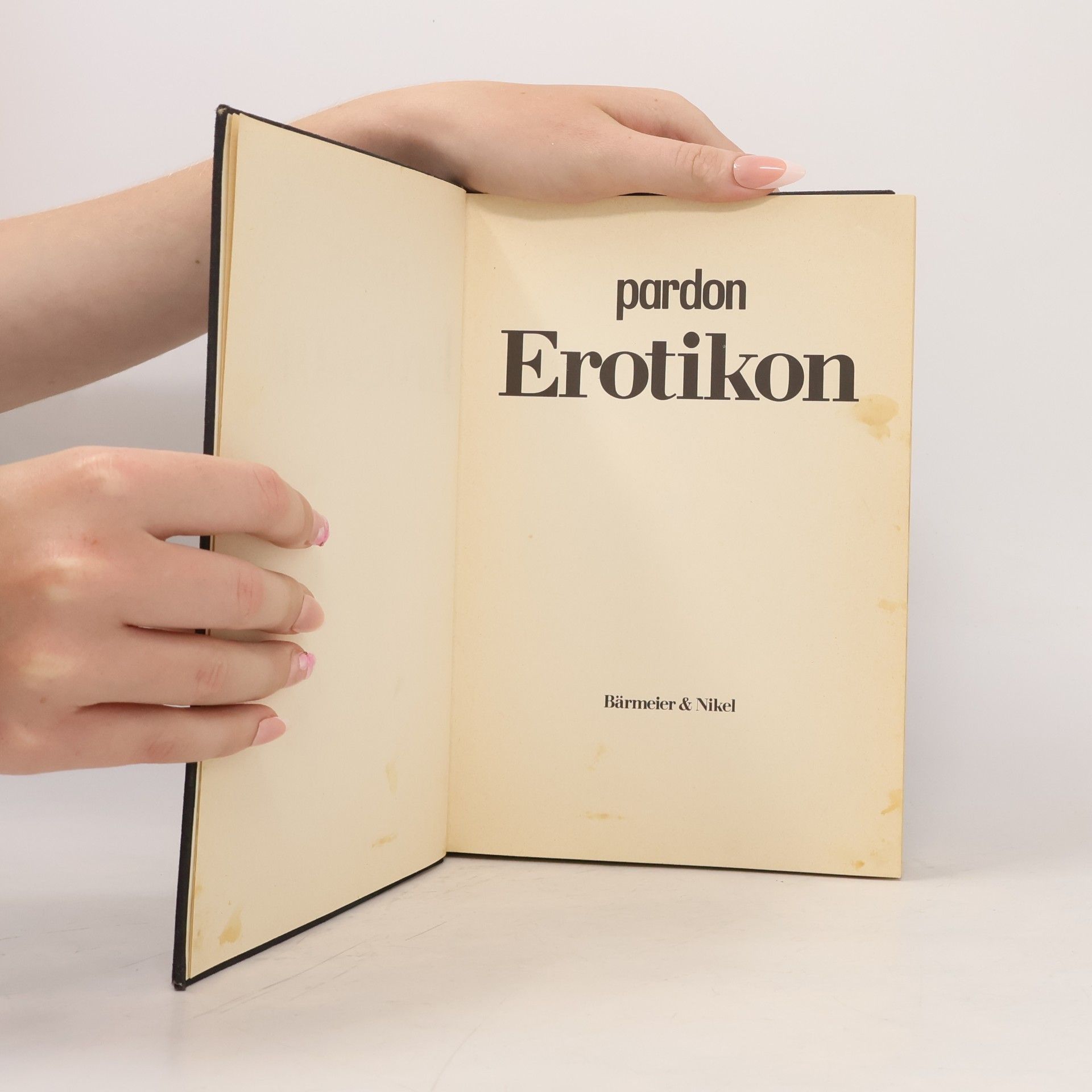 Collectif d'auteurs Pardon Erotikon