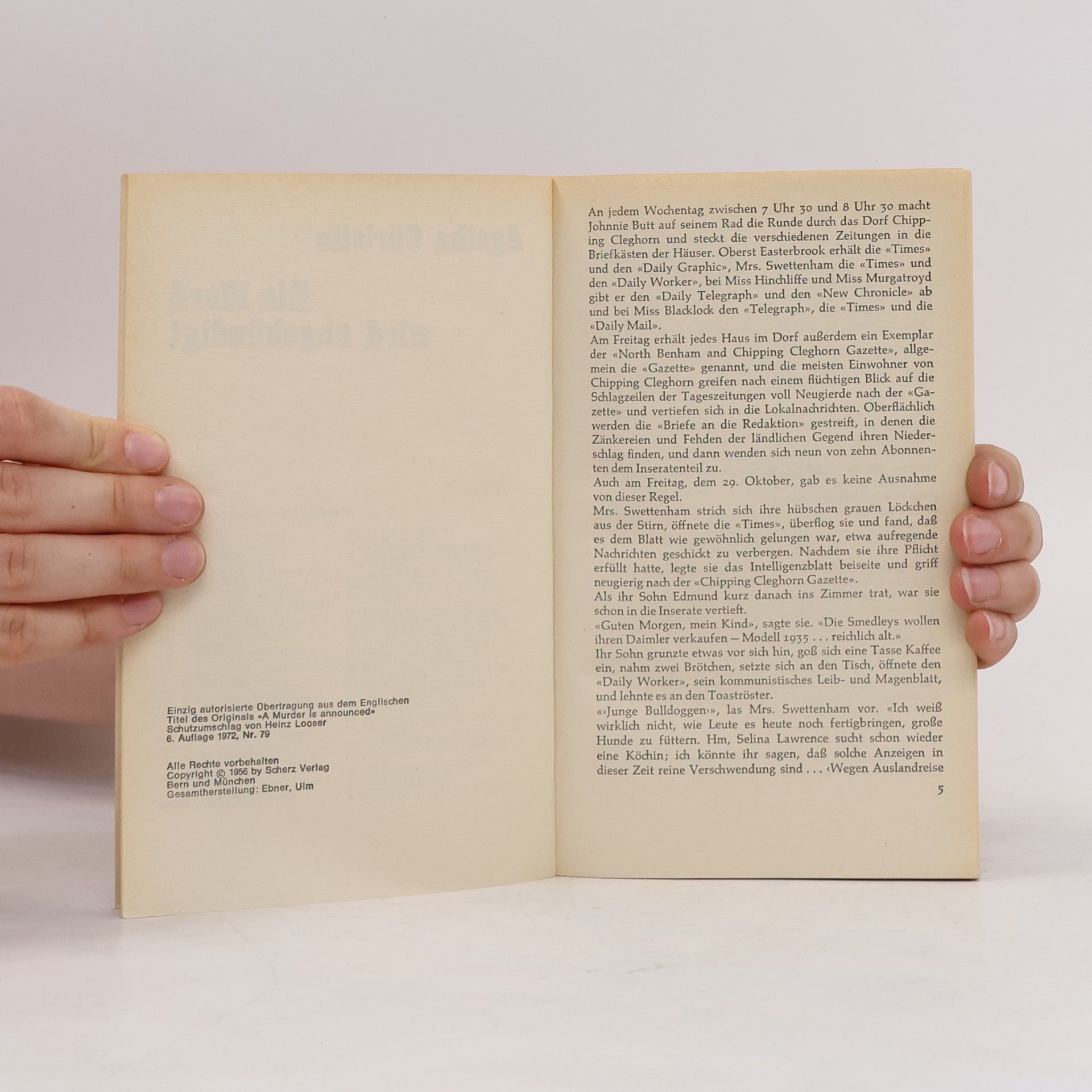 Agatha Christie Ein Mord wird angekündigt