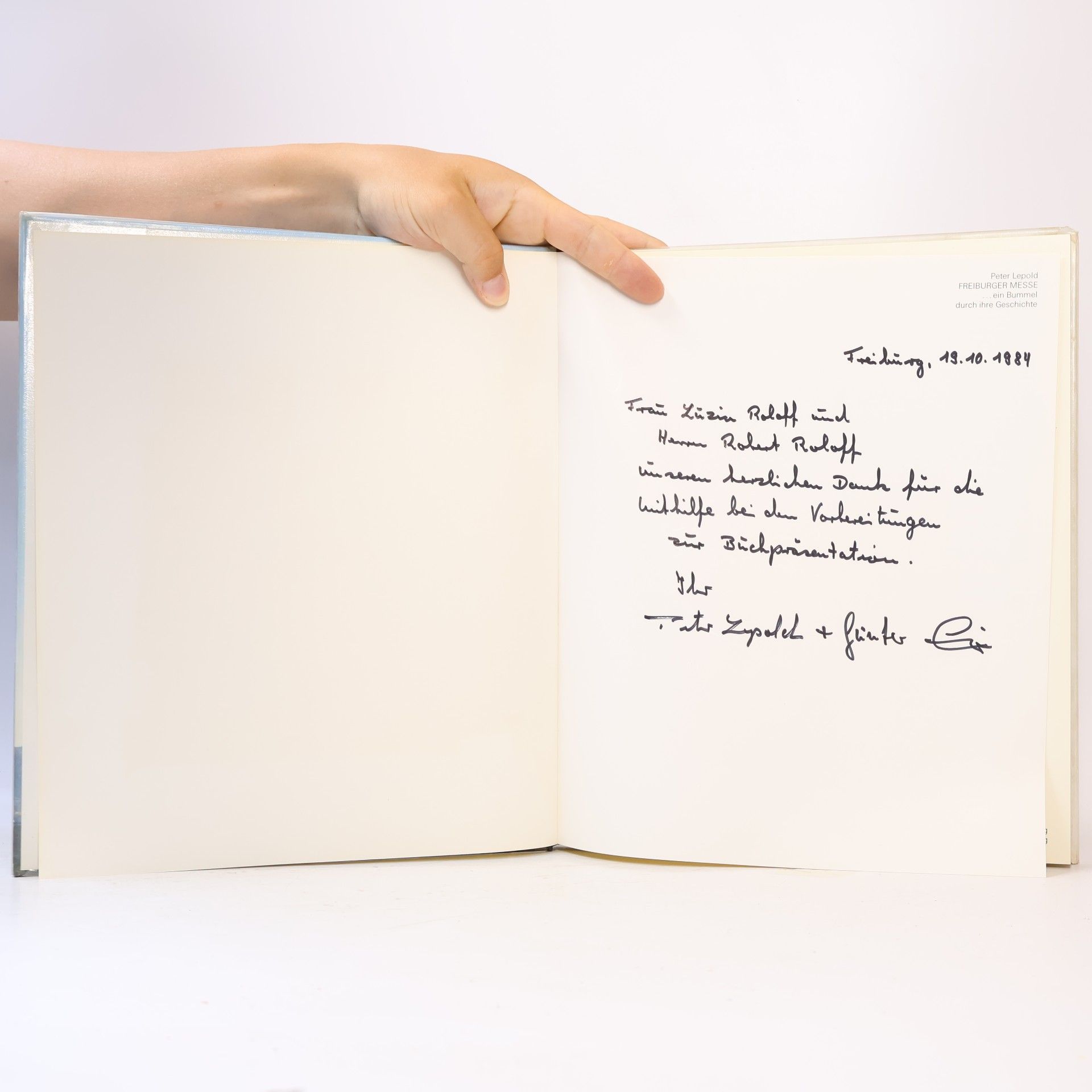 Peter Lepold Freiburger Messe
