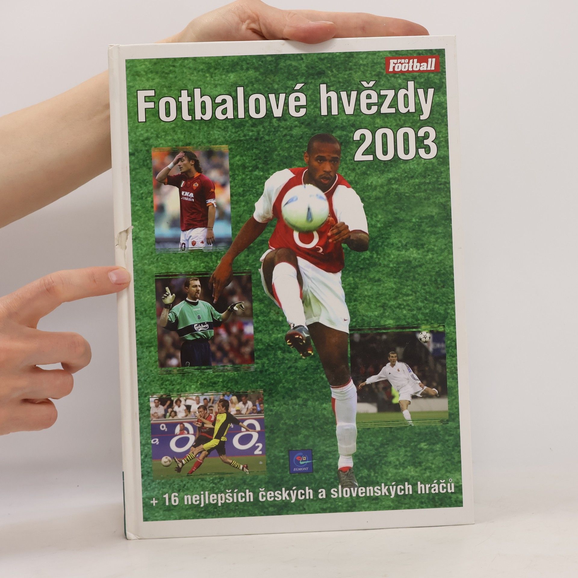 Kristian Borell Fotbalové hvězdy 2003 + 16 nejlepších českých a slovenských hráčů